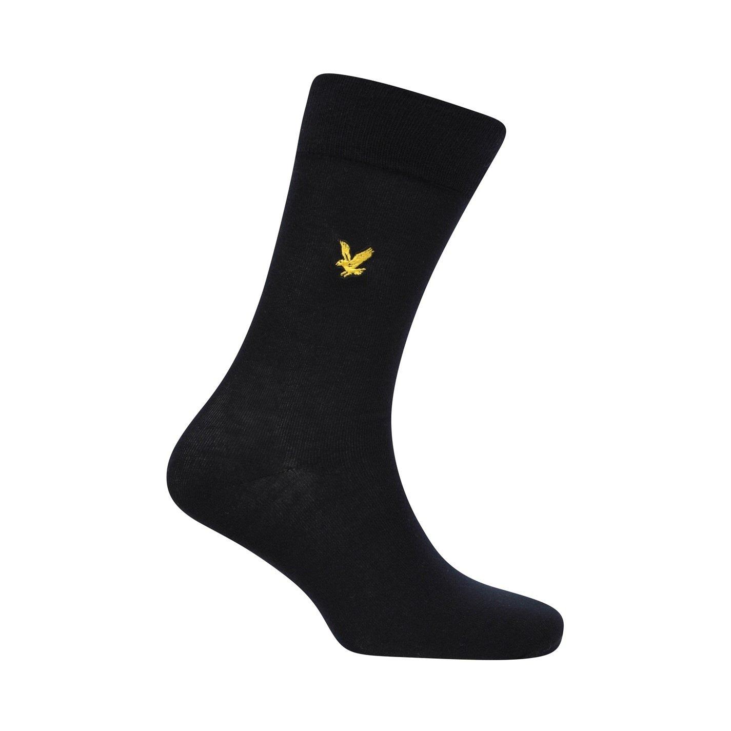 Marineblauw/Grijs - Lyle and Scott - Lyle 6 Pack Sock Gift Box - 8