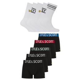 Lyle and Scott 10 Pack Underwear and Sock Gift Box