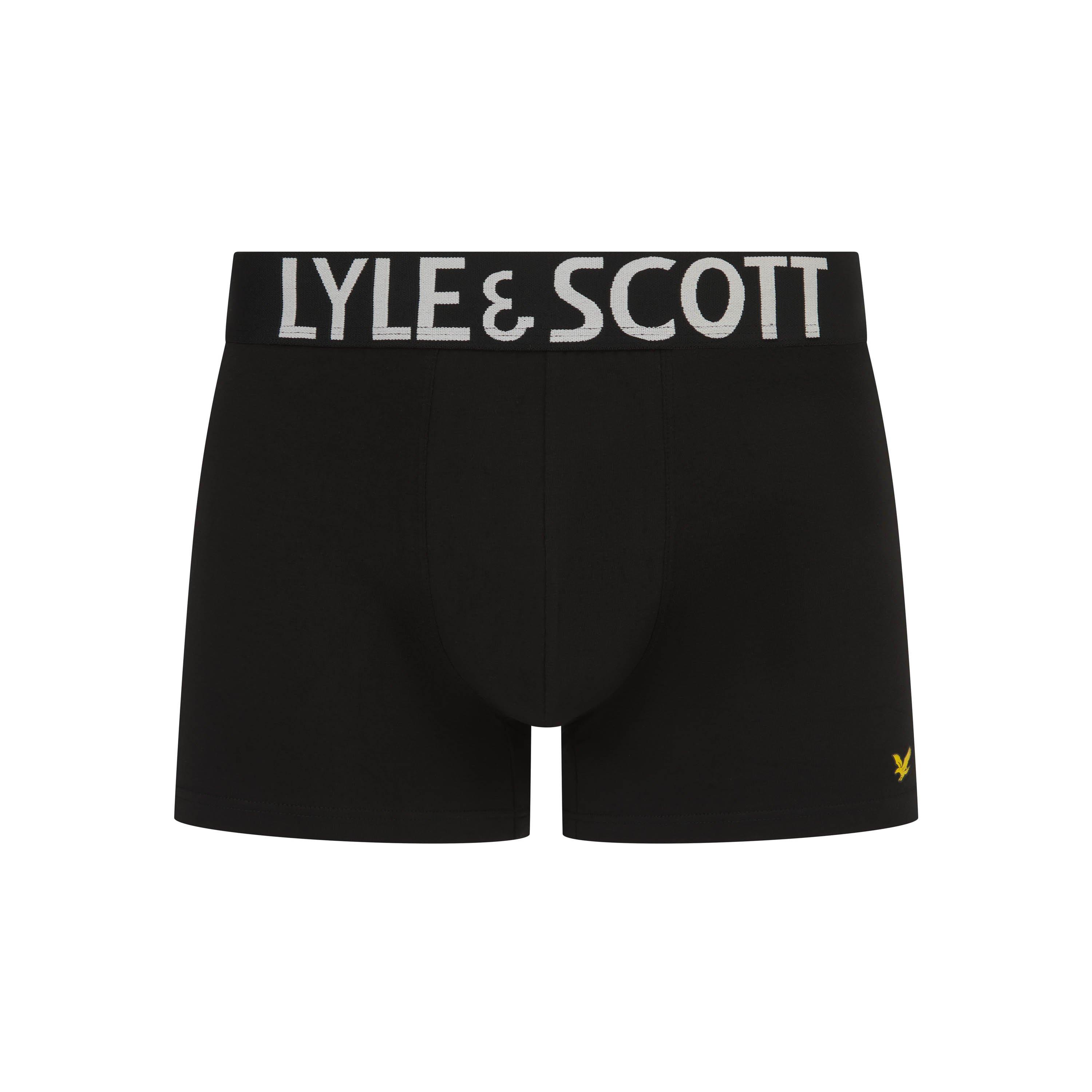 Black/White - Lyle and Scott - Lyle 10 Pack Underwear and Sock Gift Box - 8