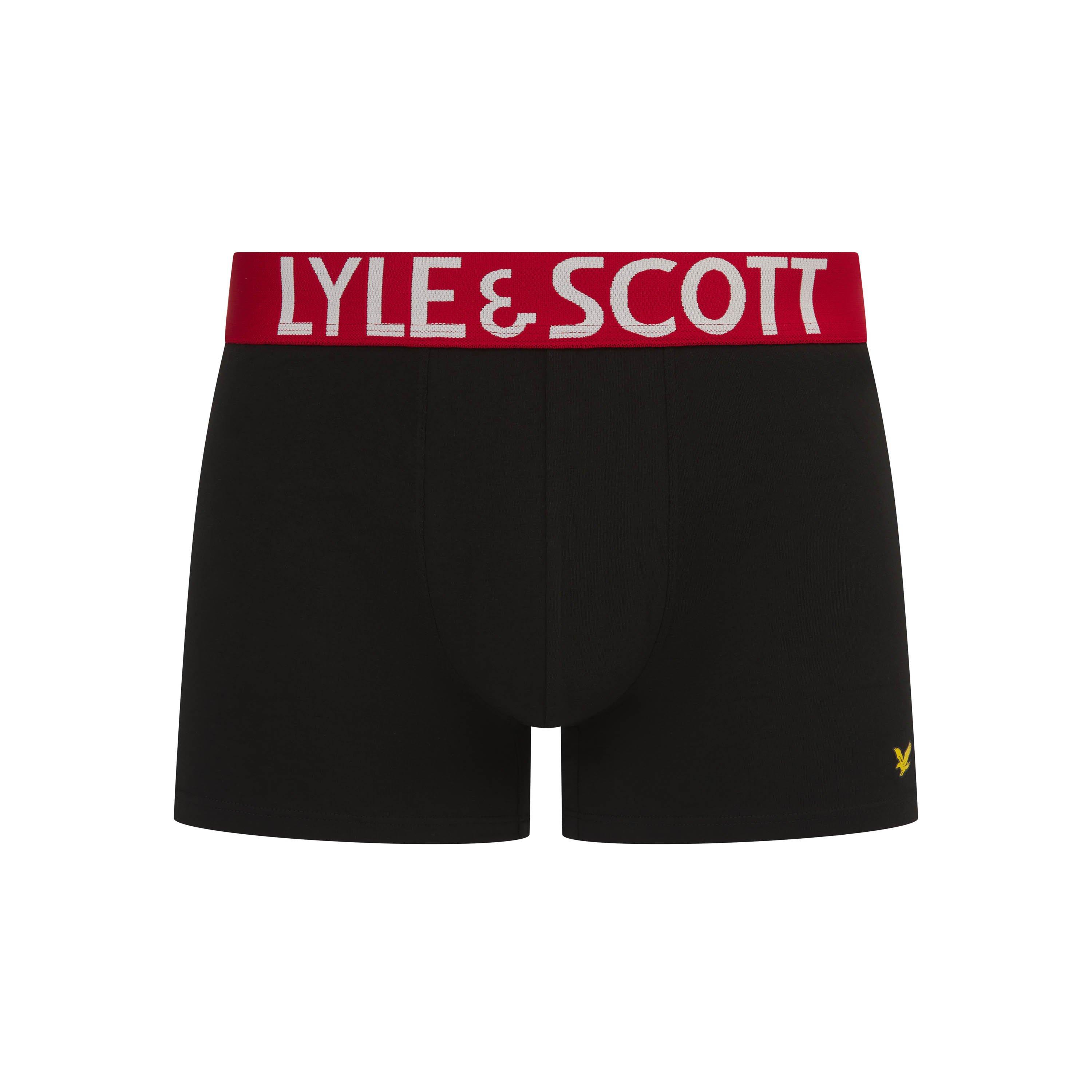 Black/White - Lyle and Scott - Lyle 10 Pack Underwear and Sock Gift Box - 10