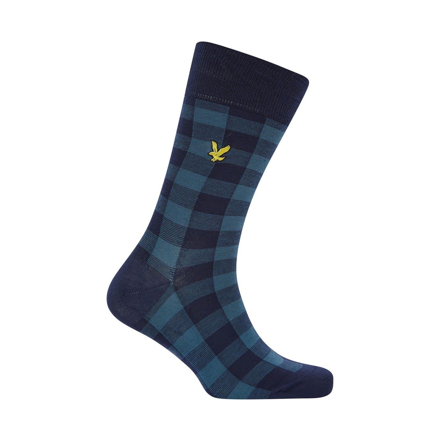 Navy - Lyle and Scott - 10 Pack Underwear and Sock Gift Box - 12