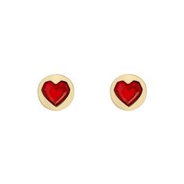 Ted Baker HEARTAN Heart Rock Stud Earrings