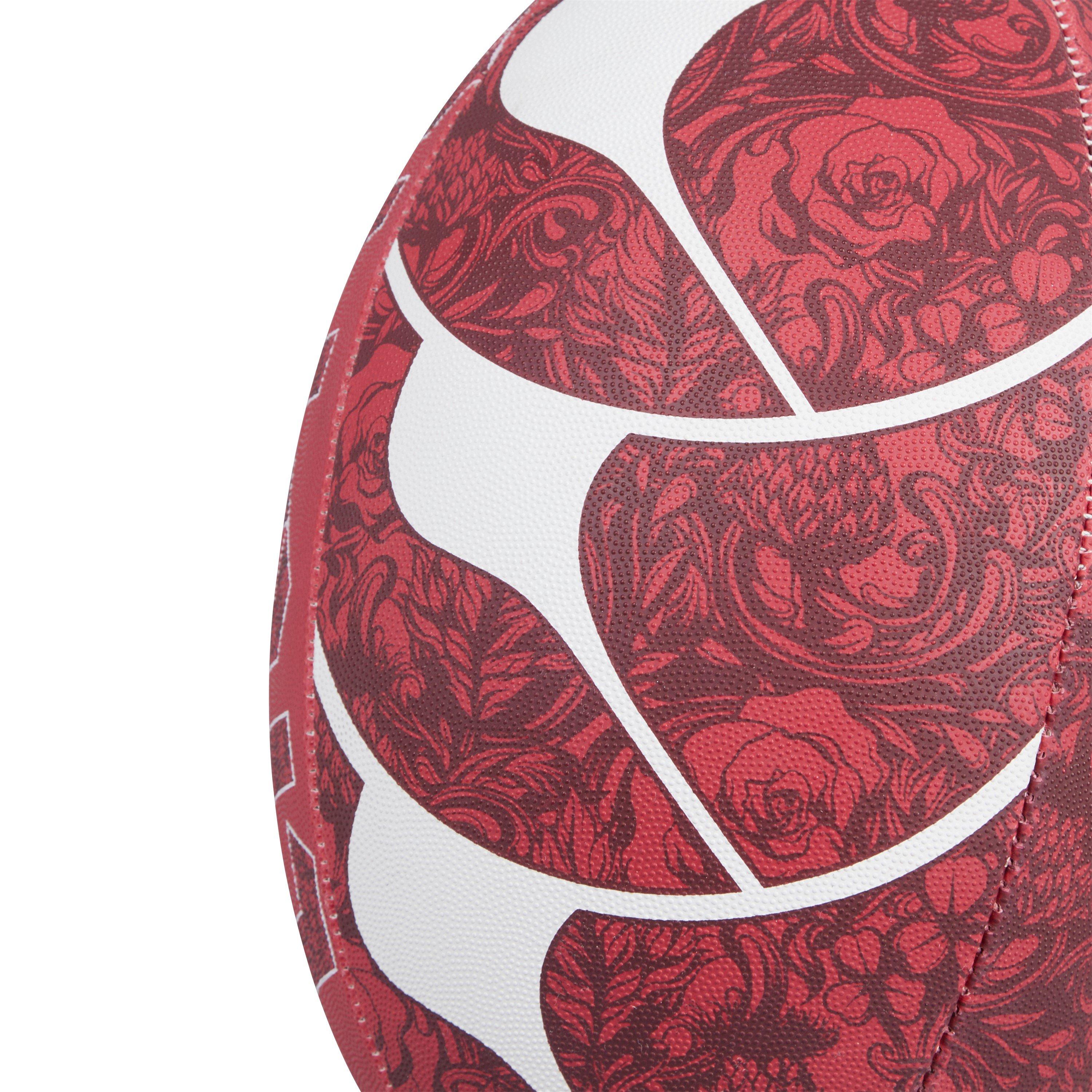 Red Dahlia - Canterbury - British and Irish Lions 2024 Supporters Rugby Ball - 3