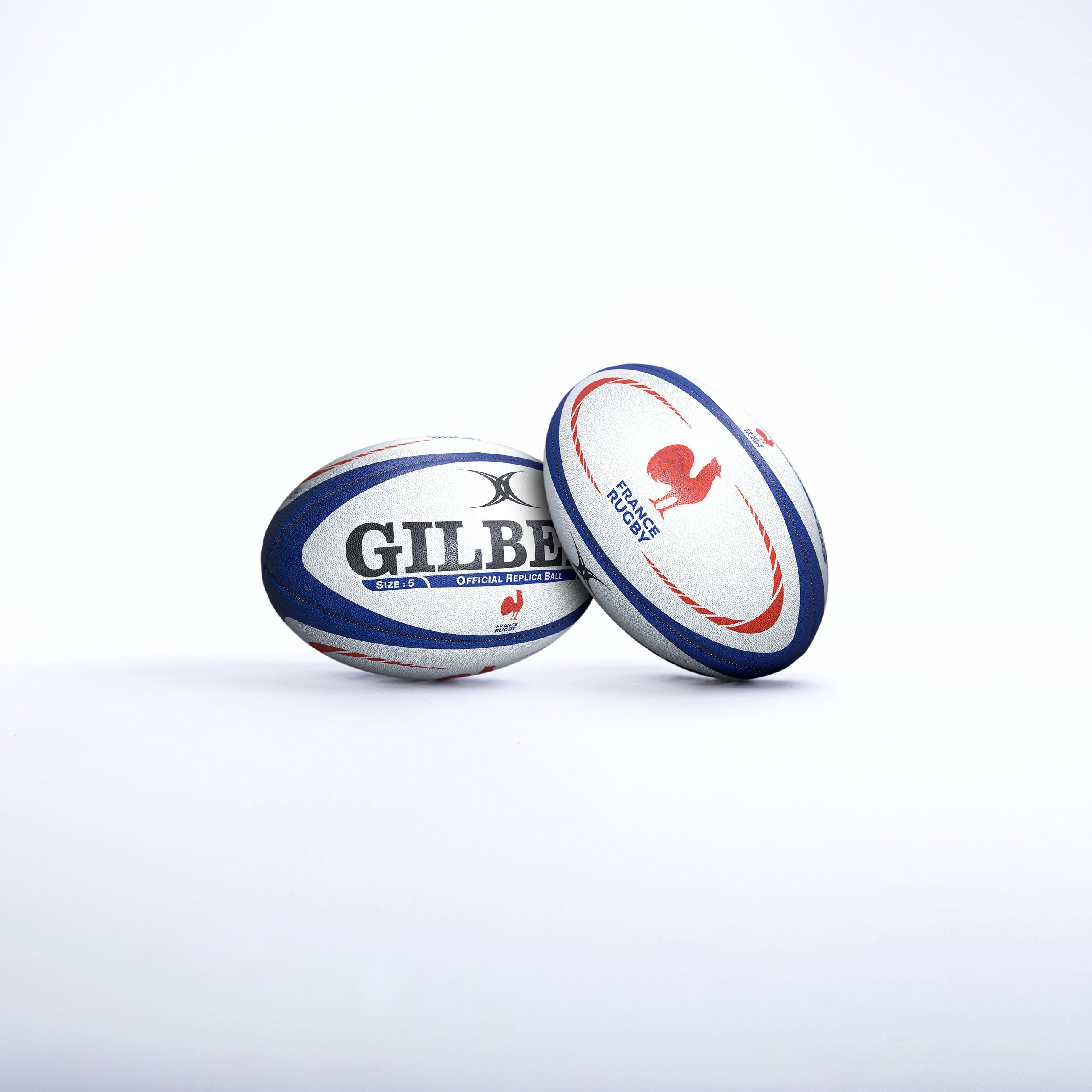 Gilbert  Replica Rugby Ball - France - Size 5