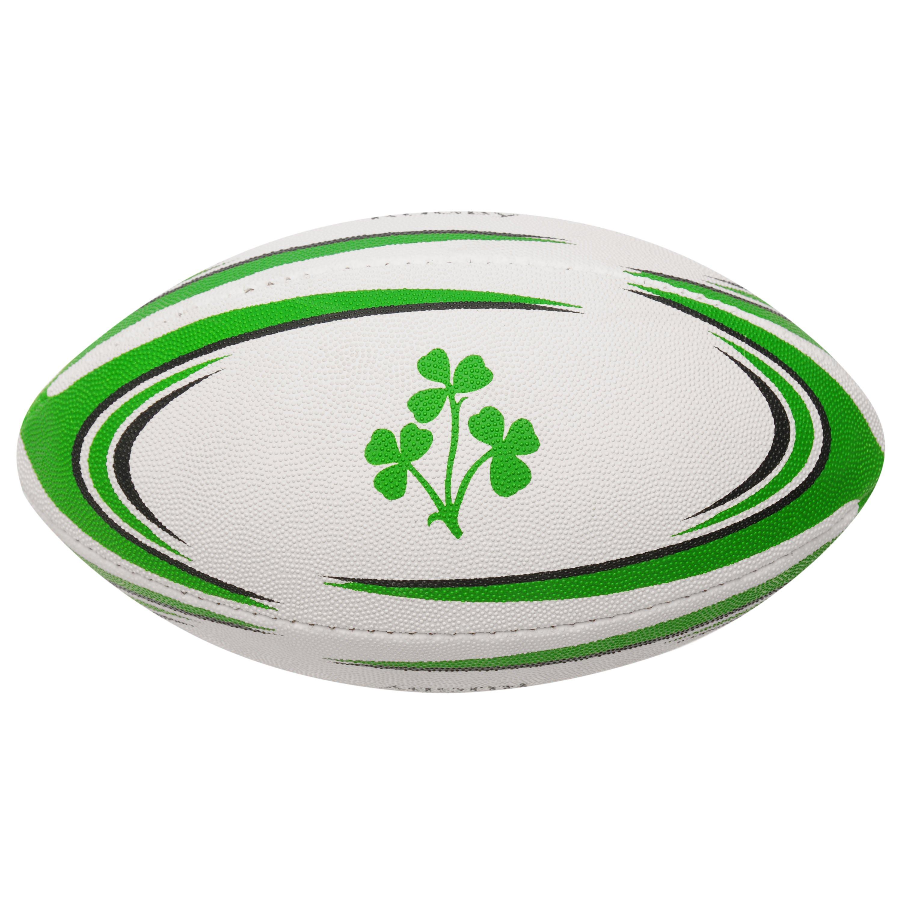 Weiß/Grün - Official - Ireland Midi Rugby Ball - 2