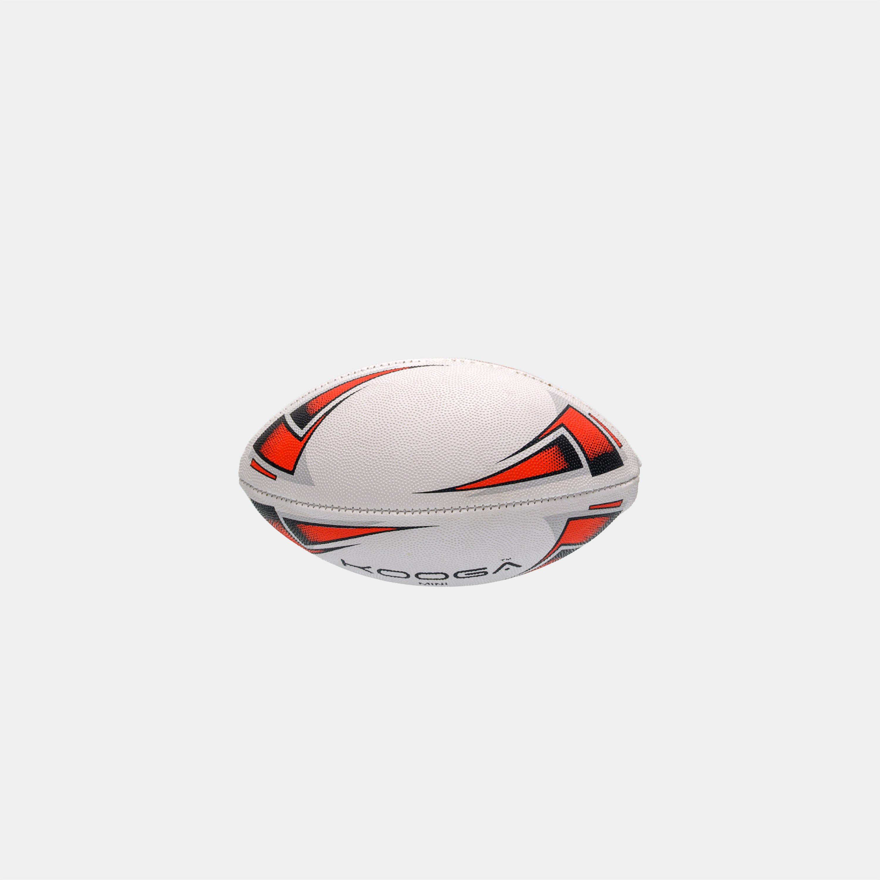 White/Red - KooGa - Kooga Mini Rugby Ball - 4