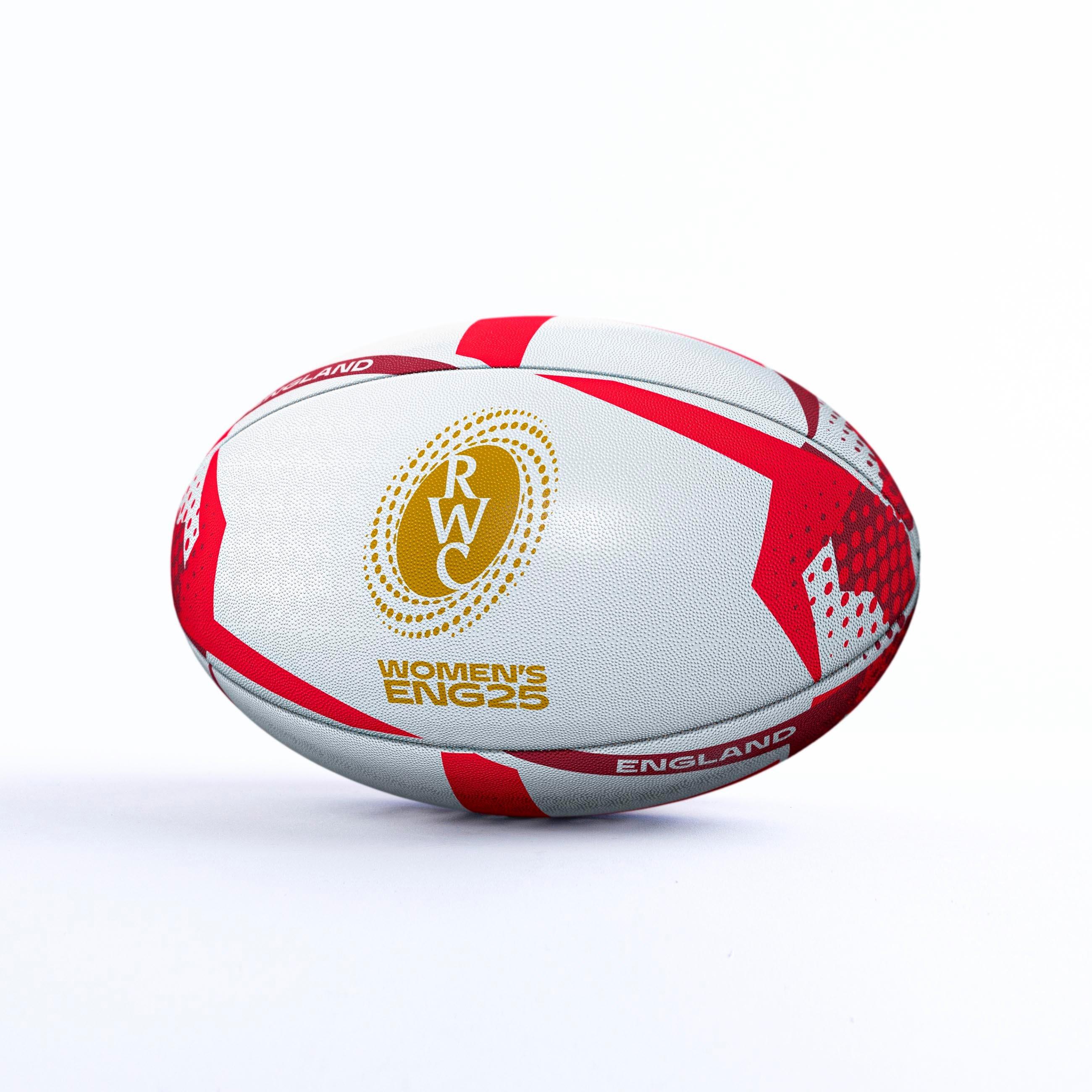 Englabd Rugby Ball Gilbert | Rugby World Cup 2025 England Rugby Ball | Sports Direct