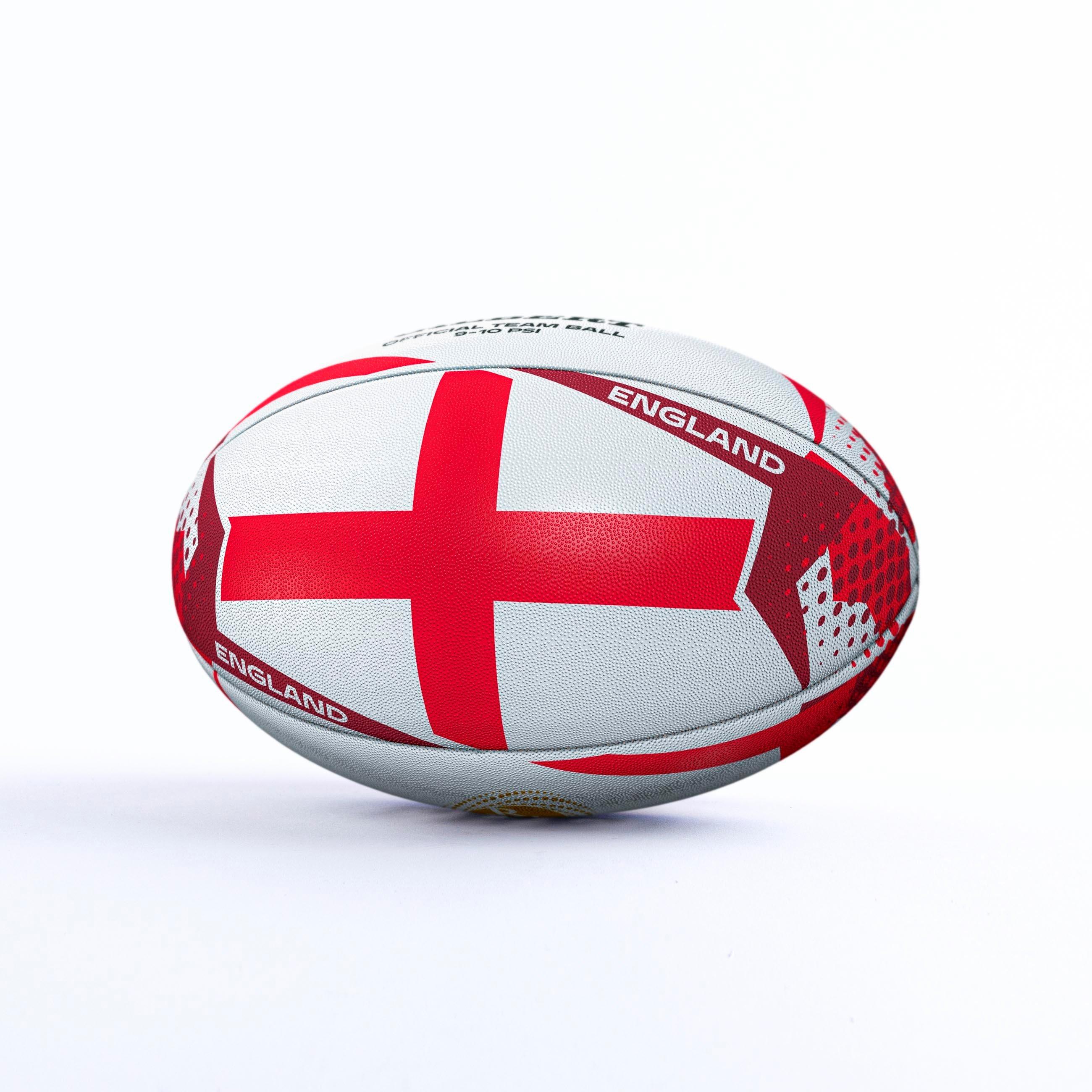 Gilbert Rugby World Cup 2025 England Rugby Ball | Sports Direct