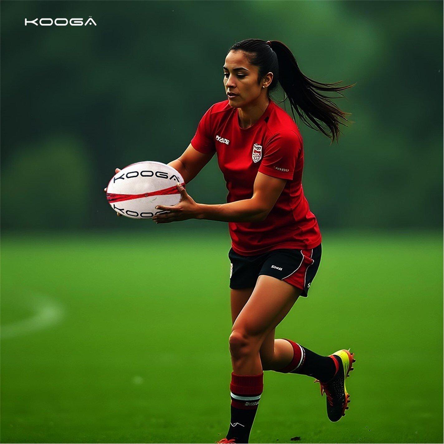 Wit - KooGa - Match Rugby Ball - 5