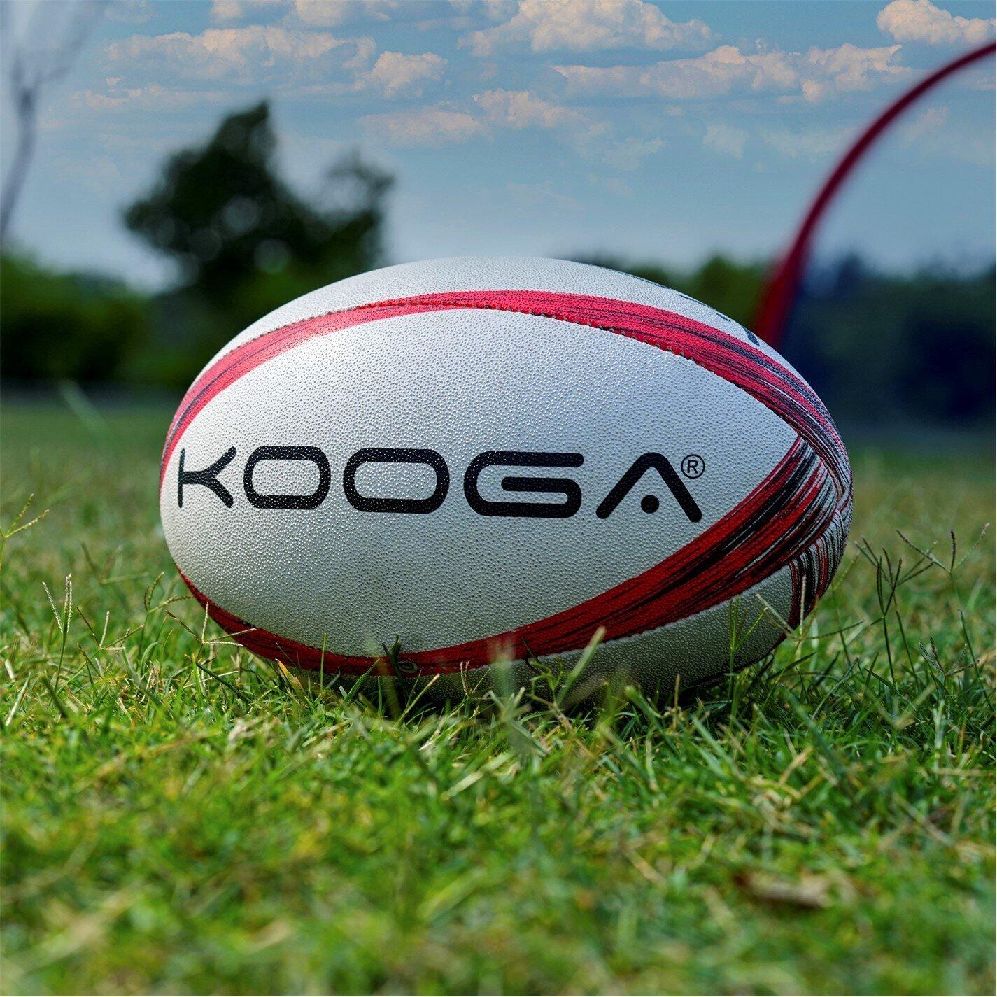Wit - KooGa - Match Rugby Ball - 6