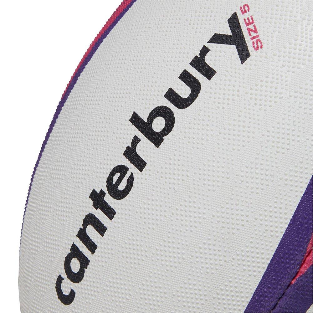 White/Violet - Canterbury - Mentre Rugby Ball - 3