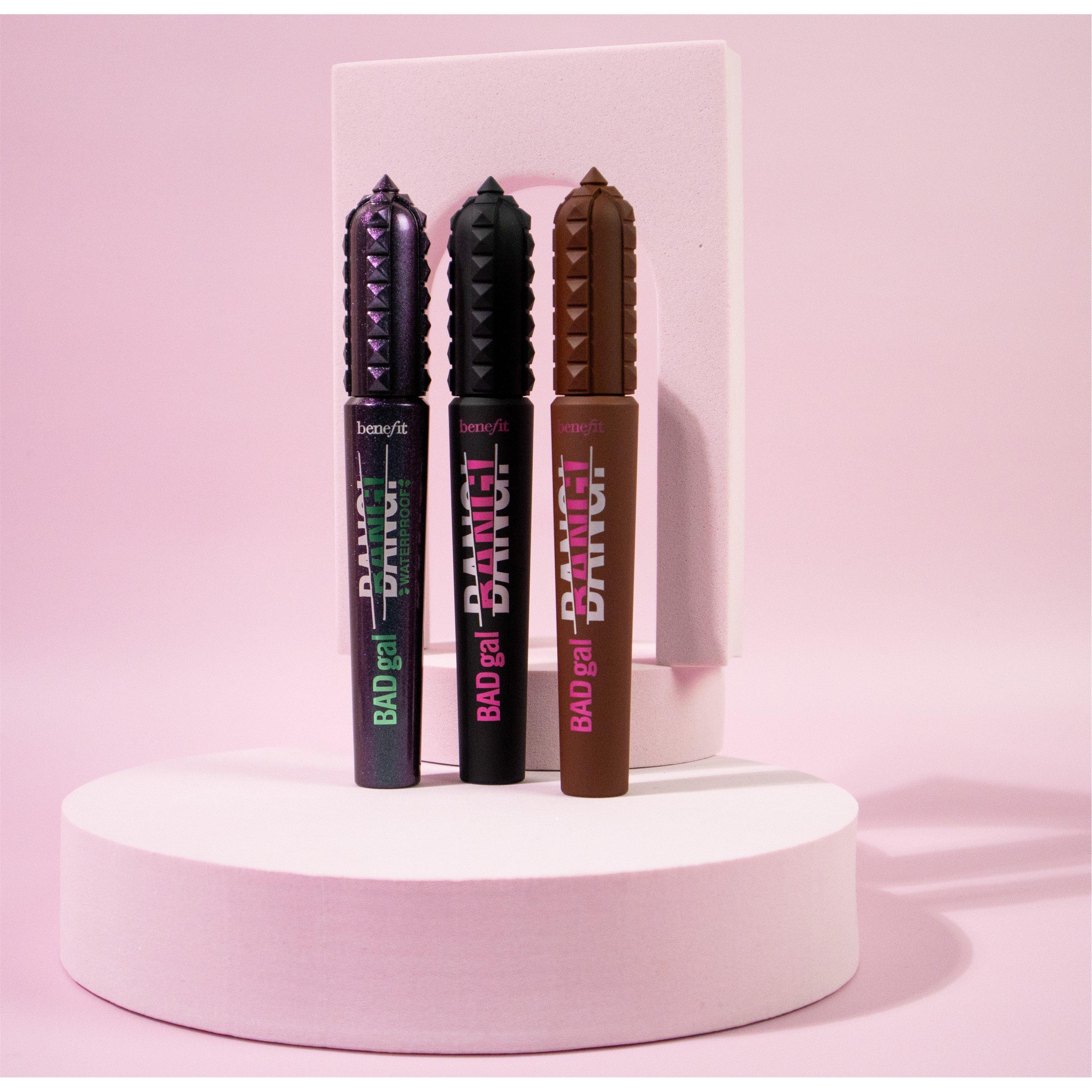 REBEL BROWN - Benefit - Benefit Badgal Bang! Volumising Mascara Limited Edition Rebel Brown - 7