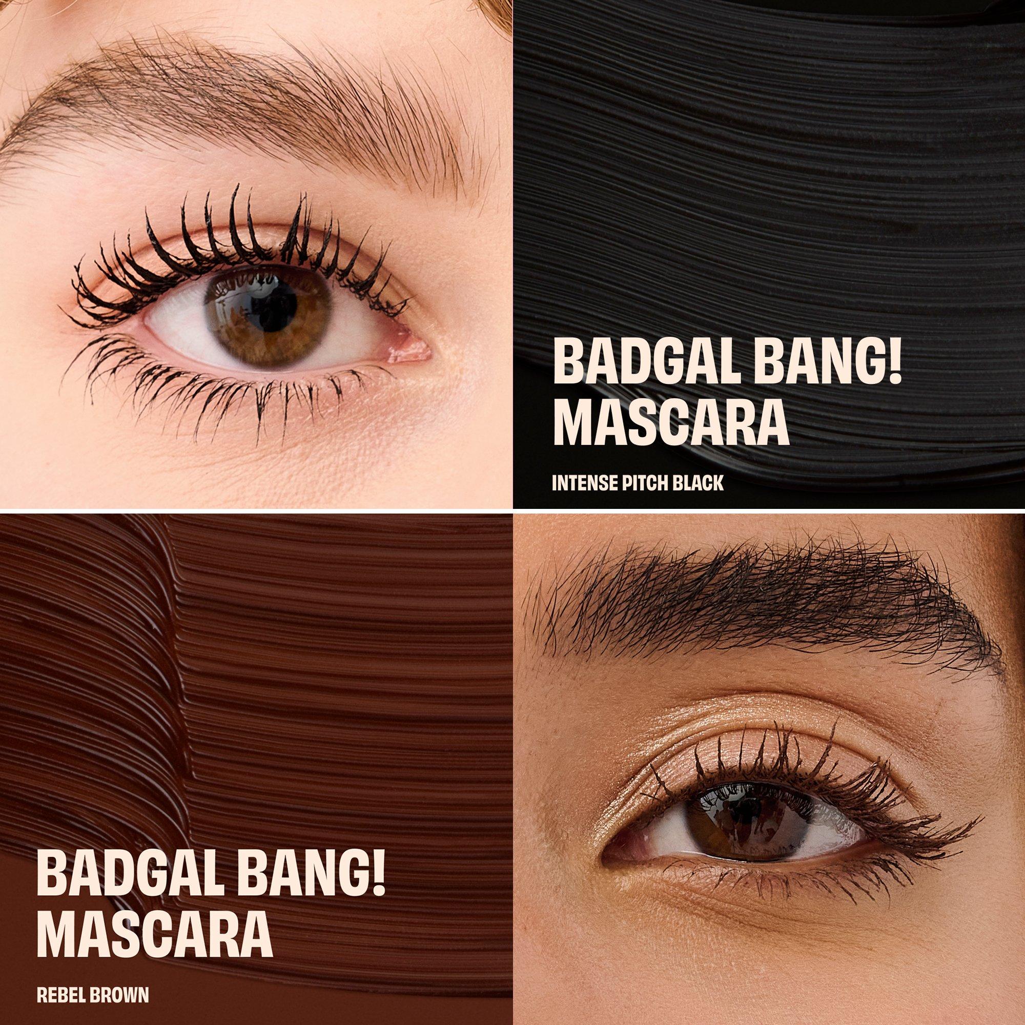REBEL BROWN - Benefit - Benefit Badgal Bang! Volumising Mascara Limited Edition Rebel Brown - 10