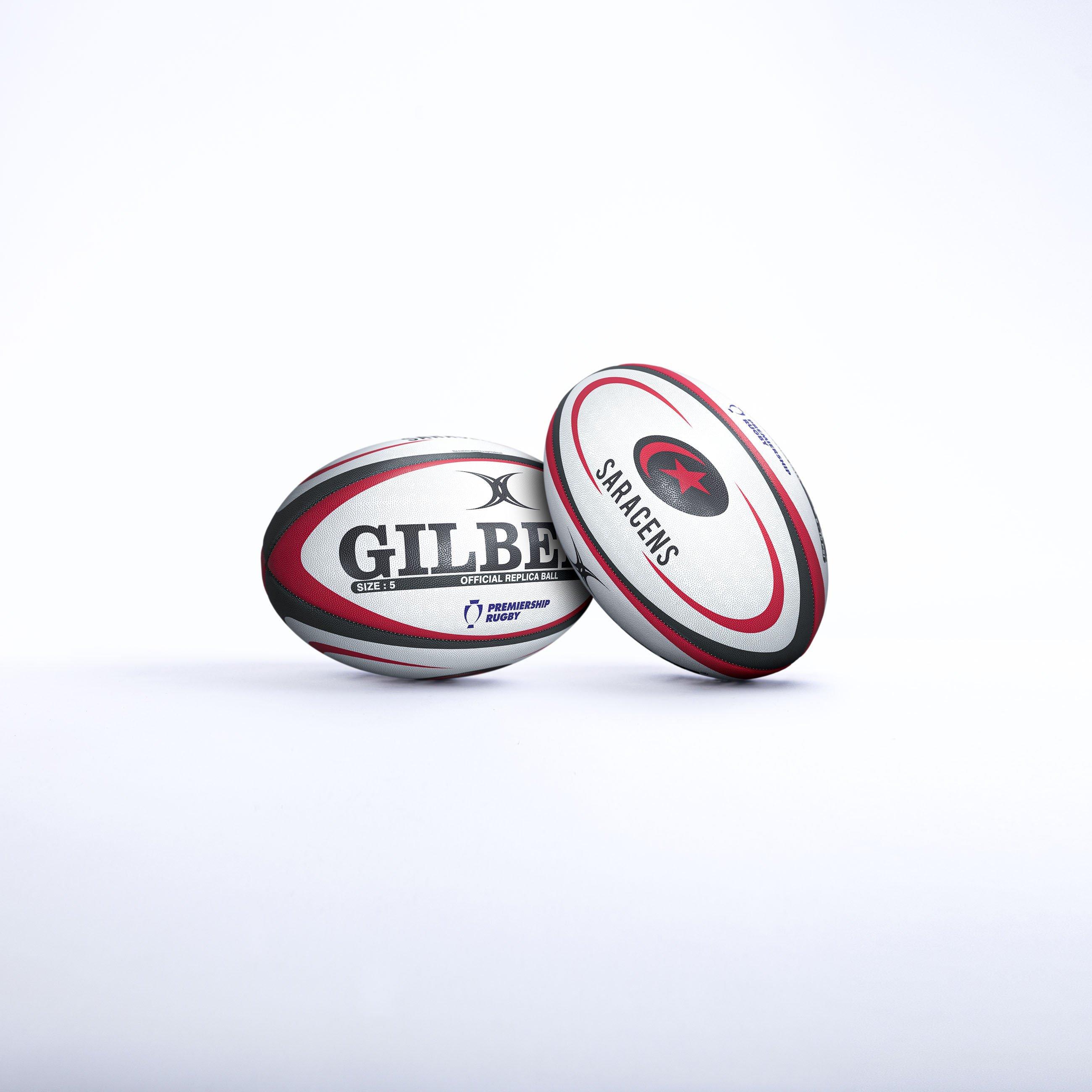 Gilbert  Club Ball - Saracens - Size 5