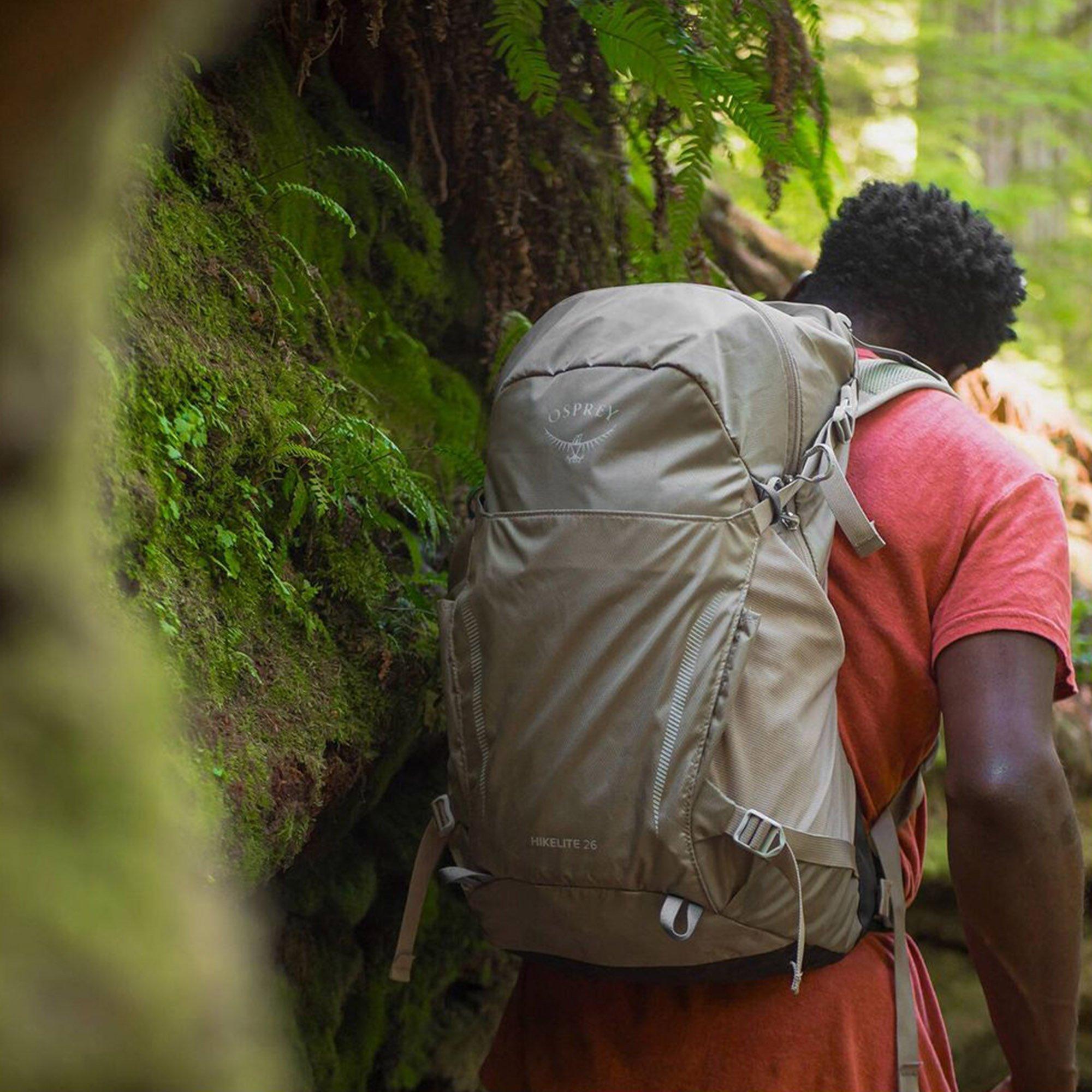 Black - Osprey - Hikelite 26L Backpack - 9