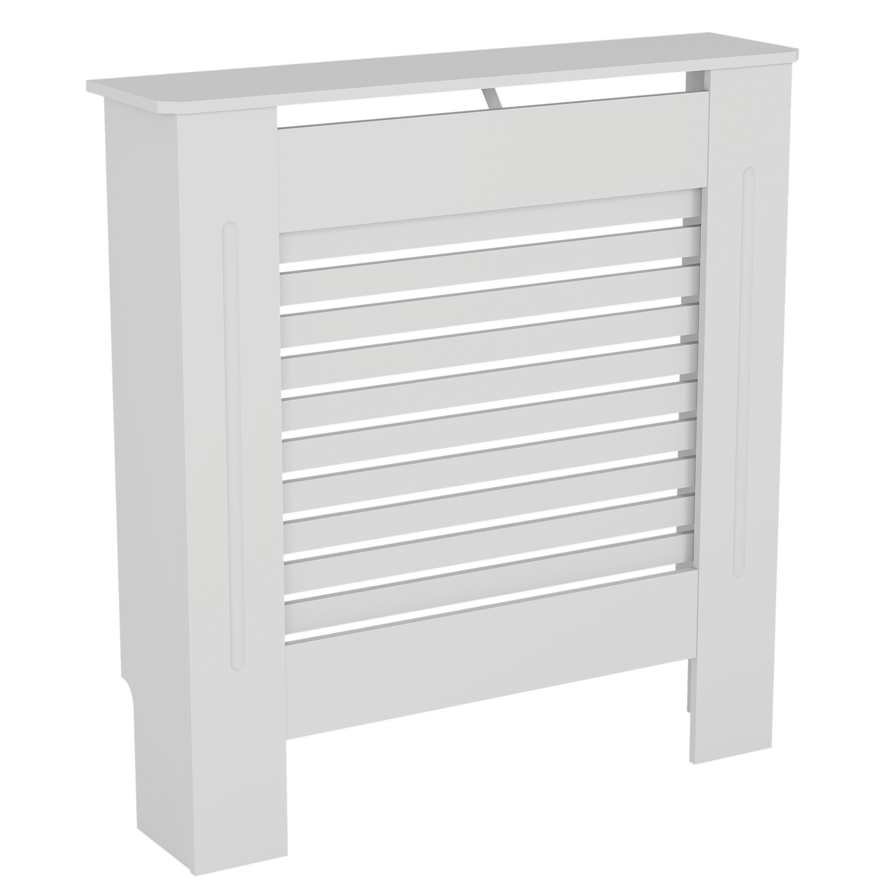 White - Lassic - Vida Designs Milton Radiator Cover, Small - 8
