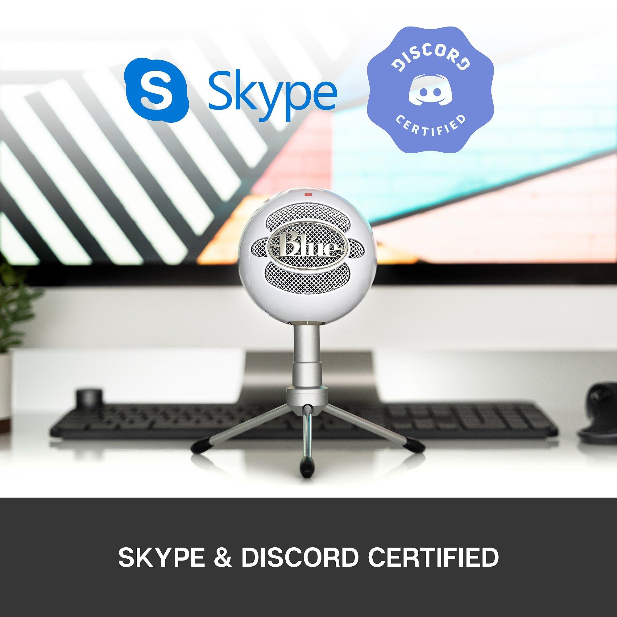 Branco - Blue - Snowball iCE USB Streaming Microphone - WHITE - 2