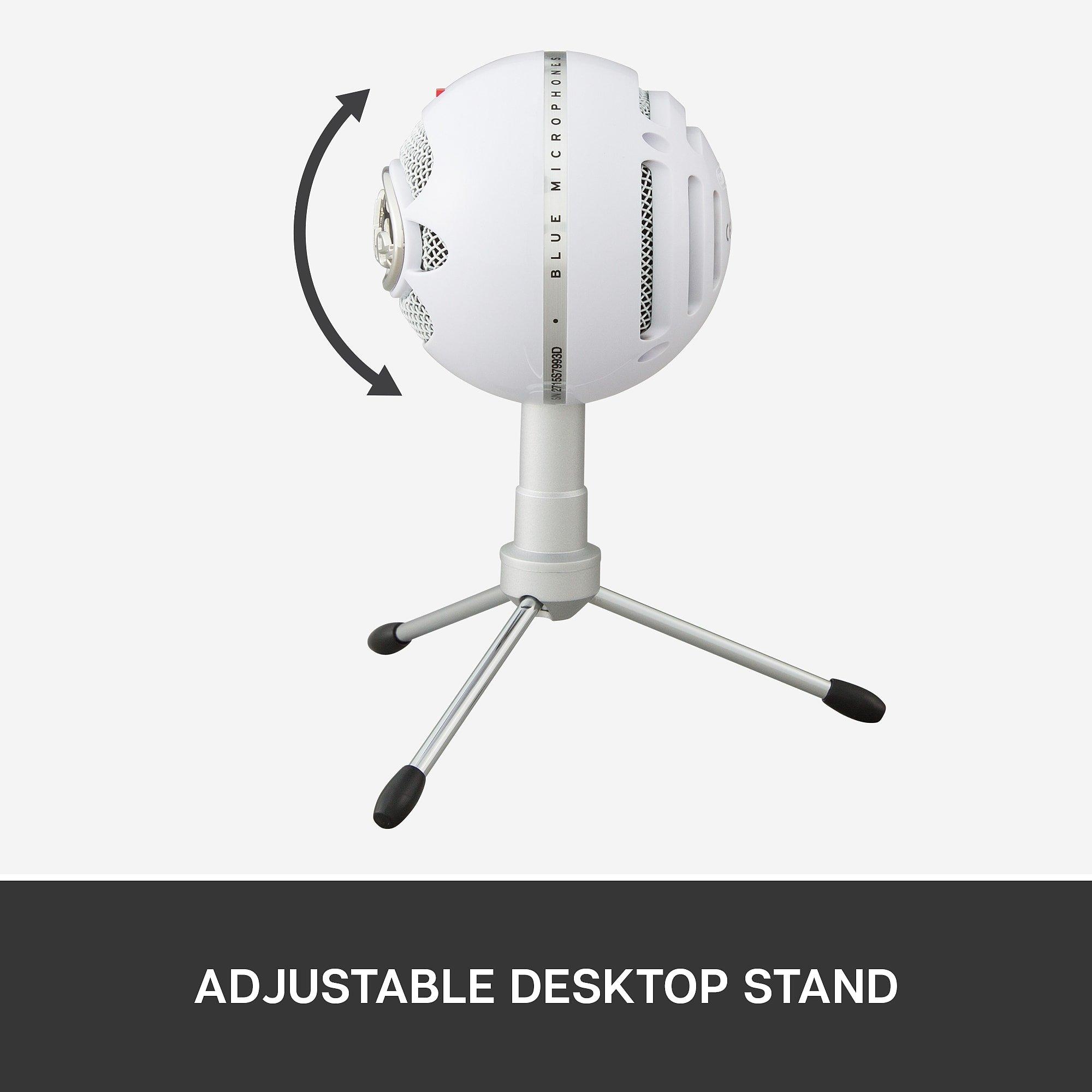 Branco - Blue - Snowball iCE USB Streaming Microphone - WHITE - 5