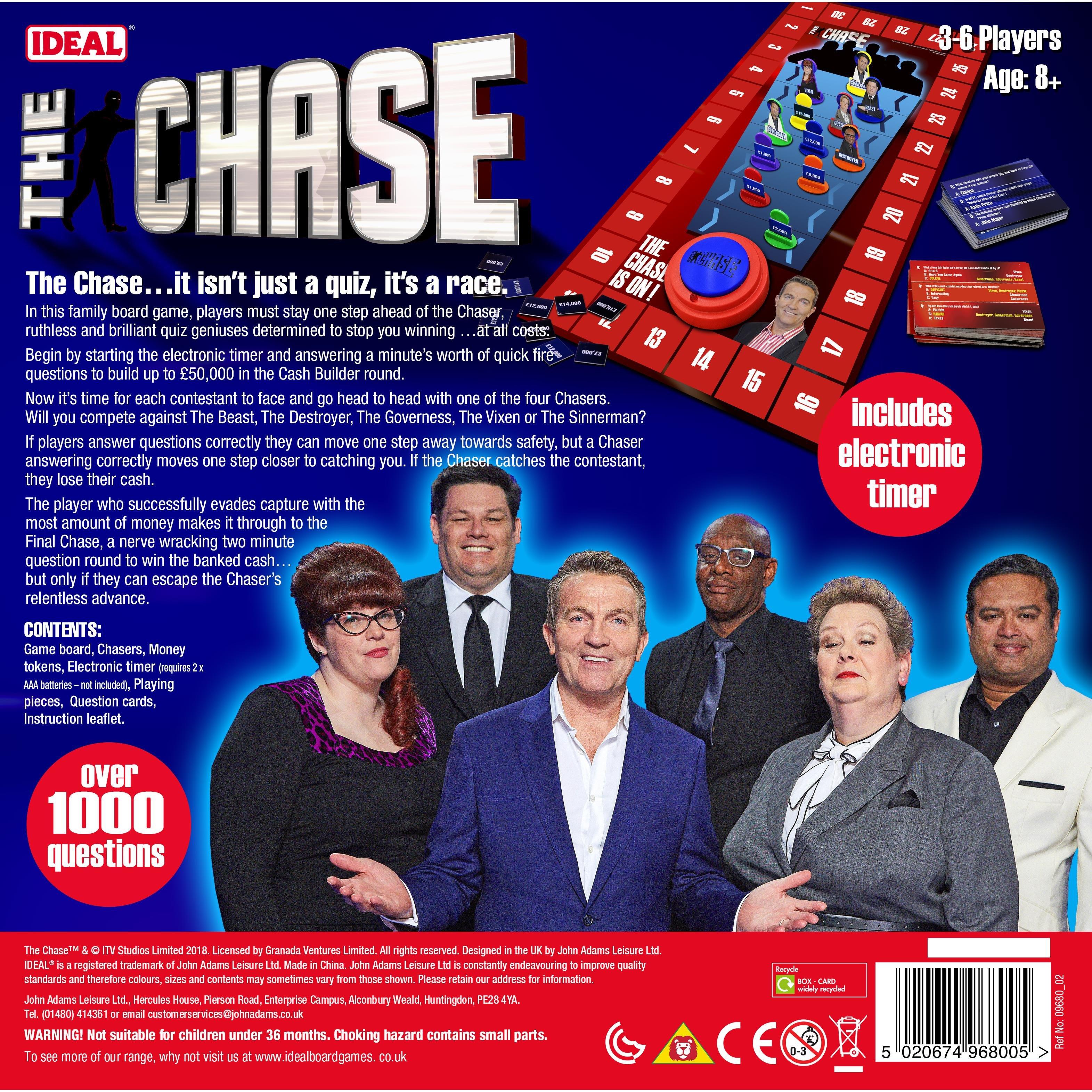 Multi Format An - John Adams - The Chase Board Game - 3