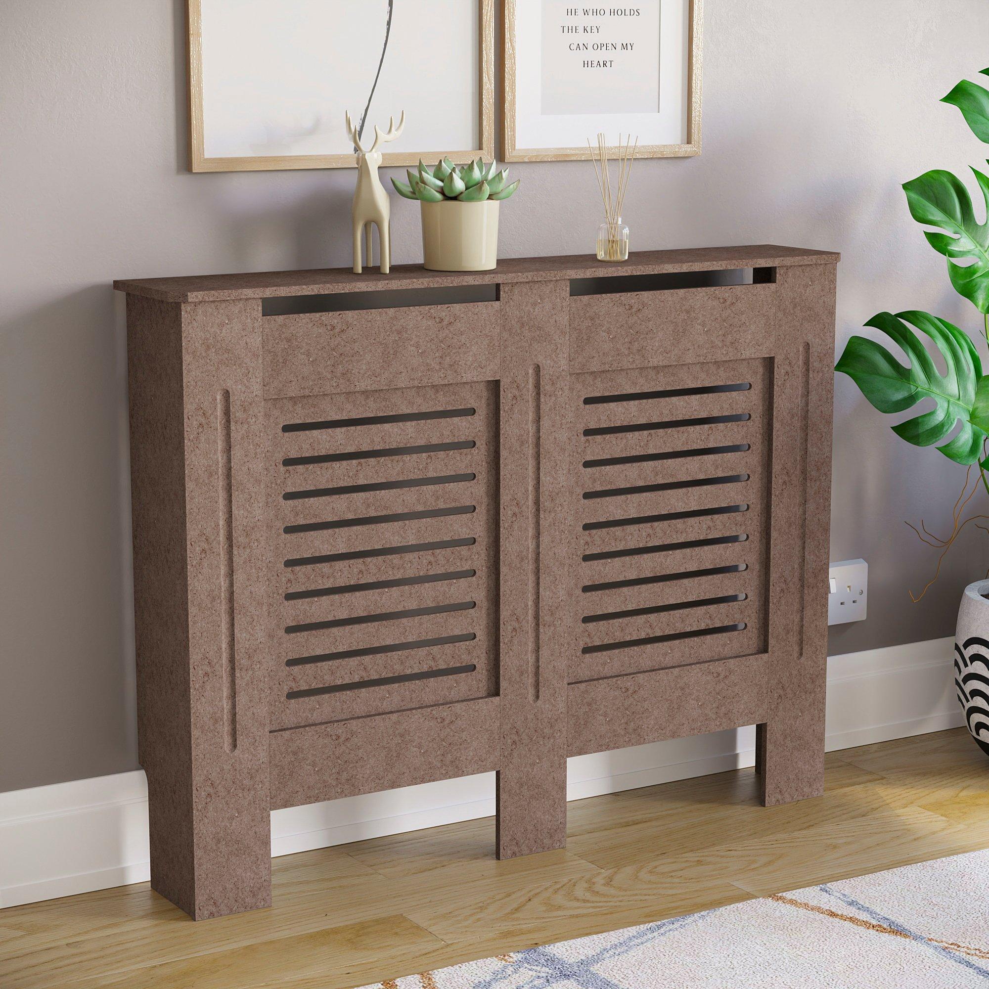 Natural - Lassic - Vida Designs Milton Radiator Cover, Medium - 2