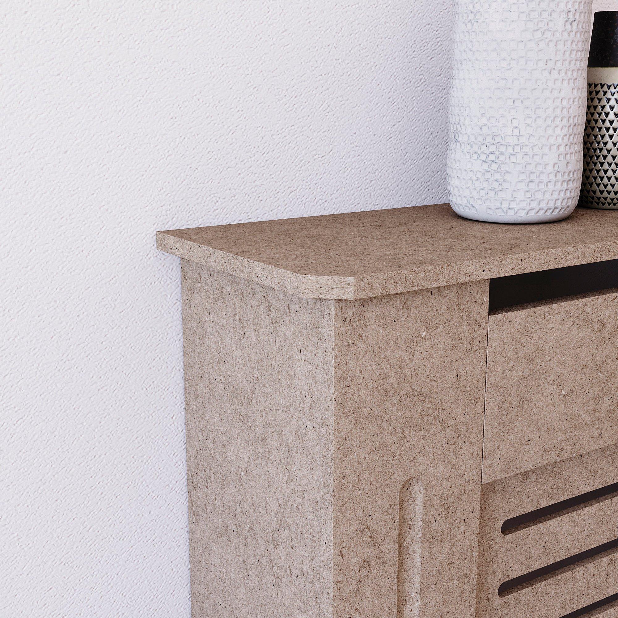 Natural - Lassic - Vida Designs Milton Radiator Cover, Medium - 5