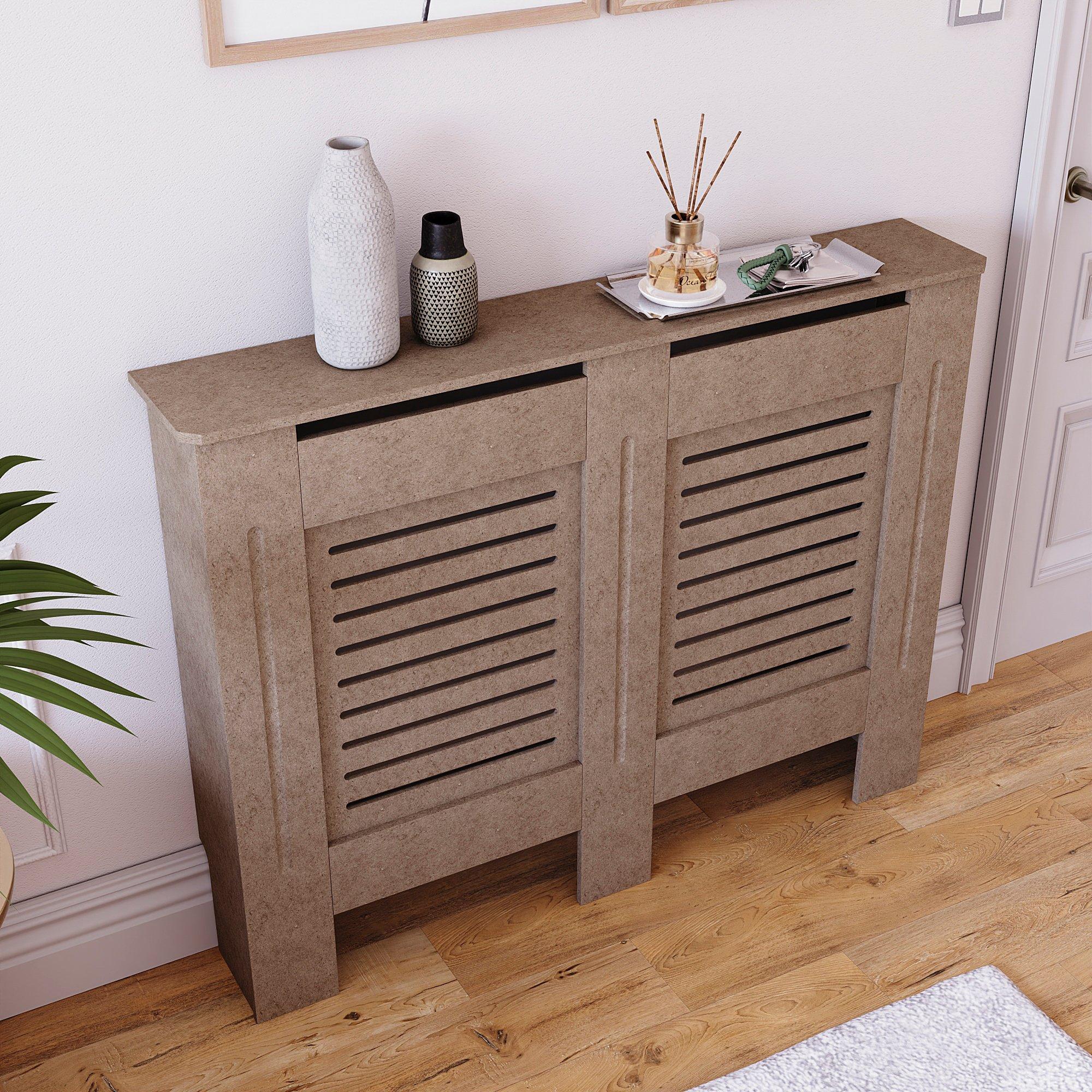 Natural - Lassic - Vida Designs Milton Radiator Cover, Medium - 7