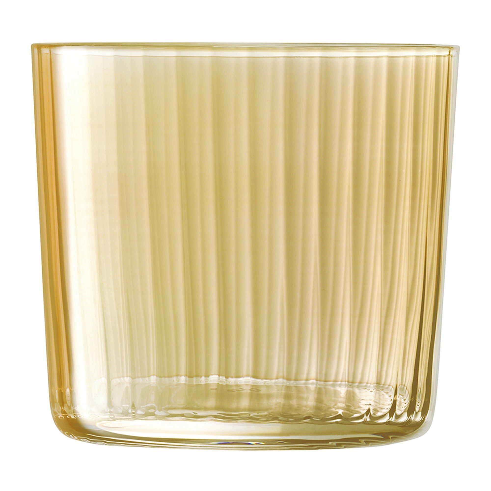 Amber - LSA - Assorted Gems Lowball Tumbler - Set of 4 - 7