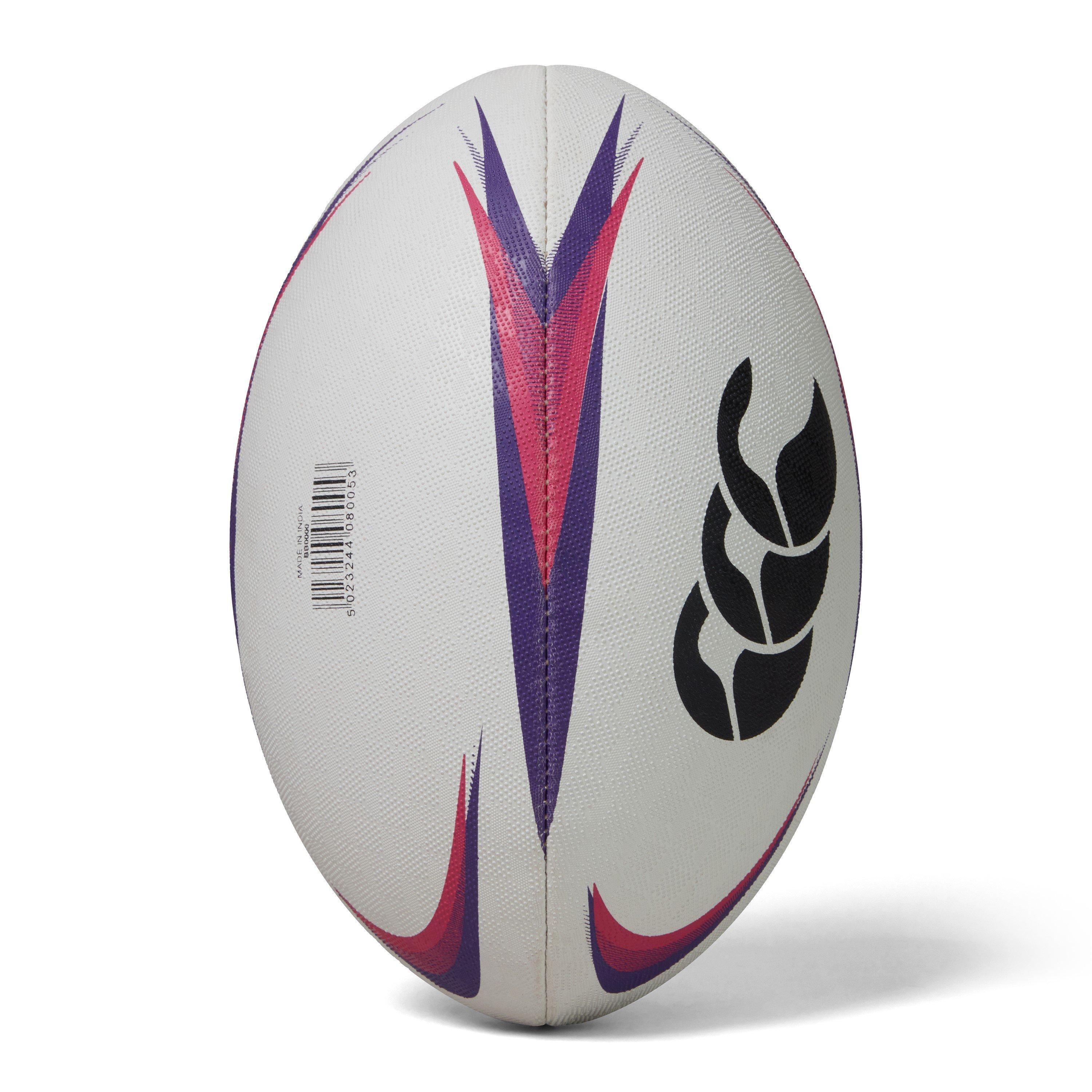White/Violet - Canterbury - Mentre Rugby Ball - 2