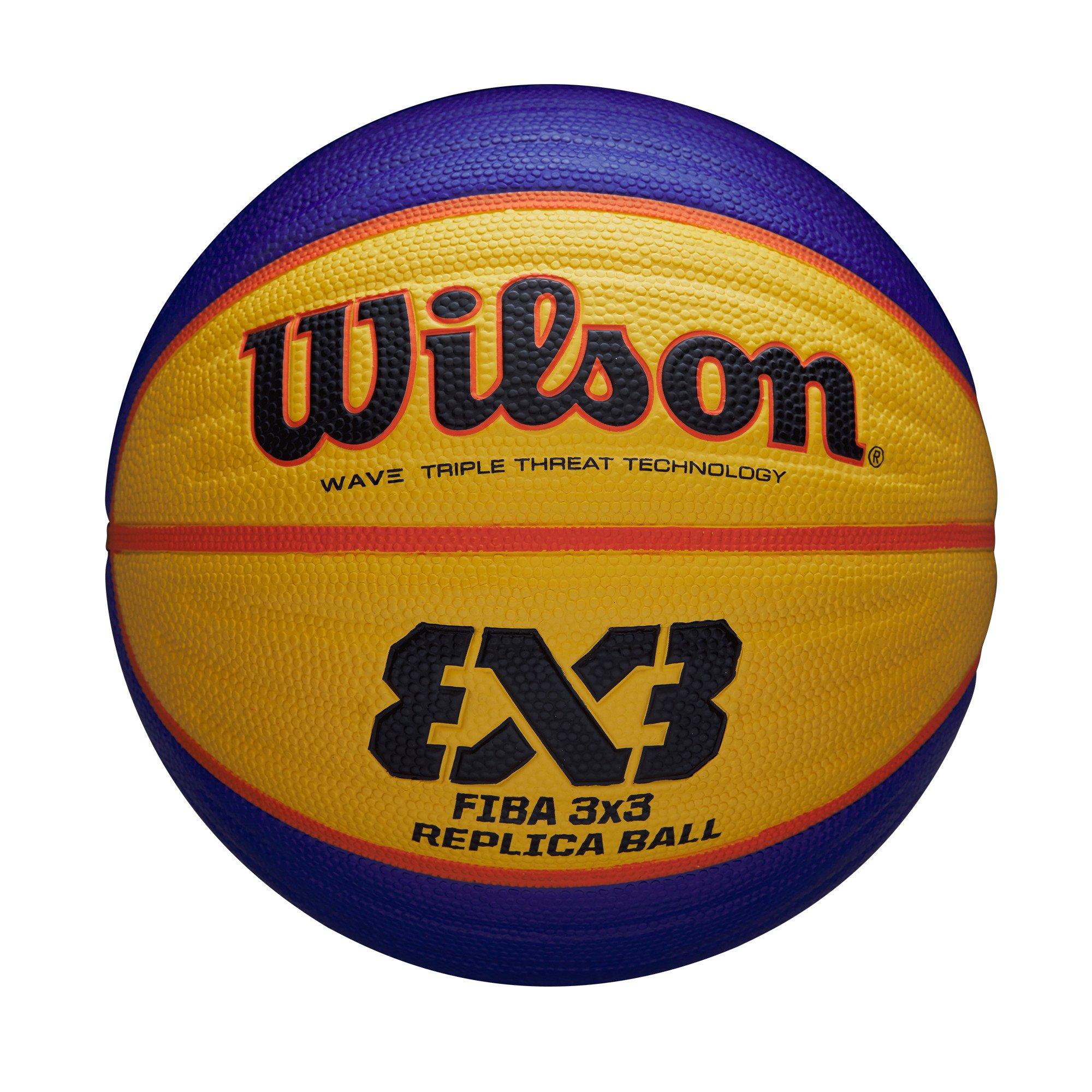 Blue/Yellow - Wilson - Fiba 3x3 Basketball Adults - 1