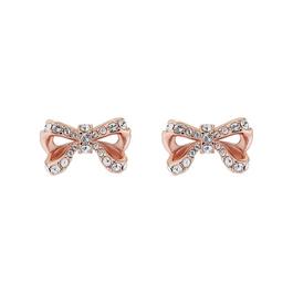 Ted Baker CALLAY Crystal Petite Bow Stud Earrings