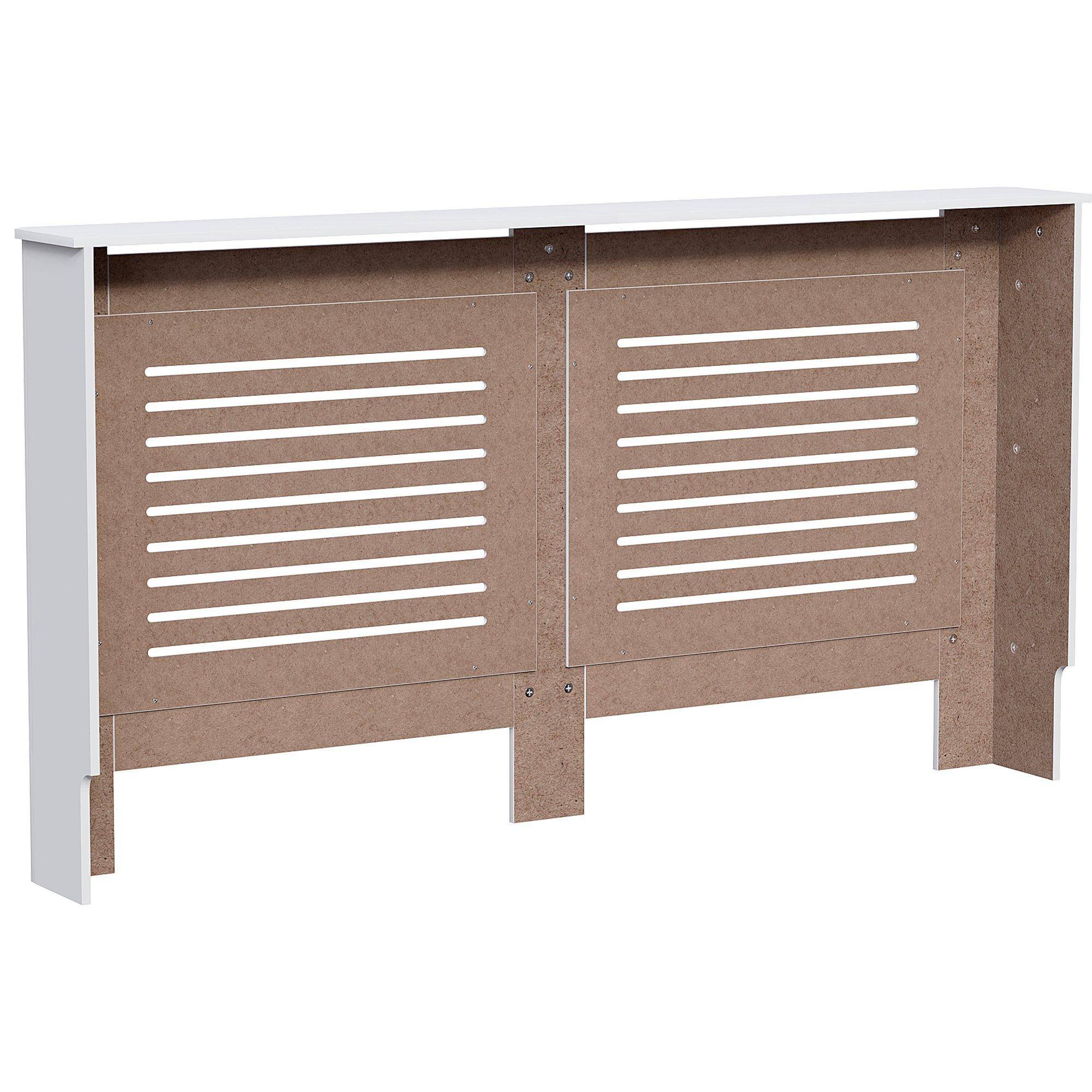 White - Lassic - Vida Designs Milton Radiator Cover, Large - 8