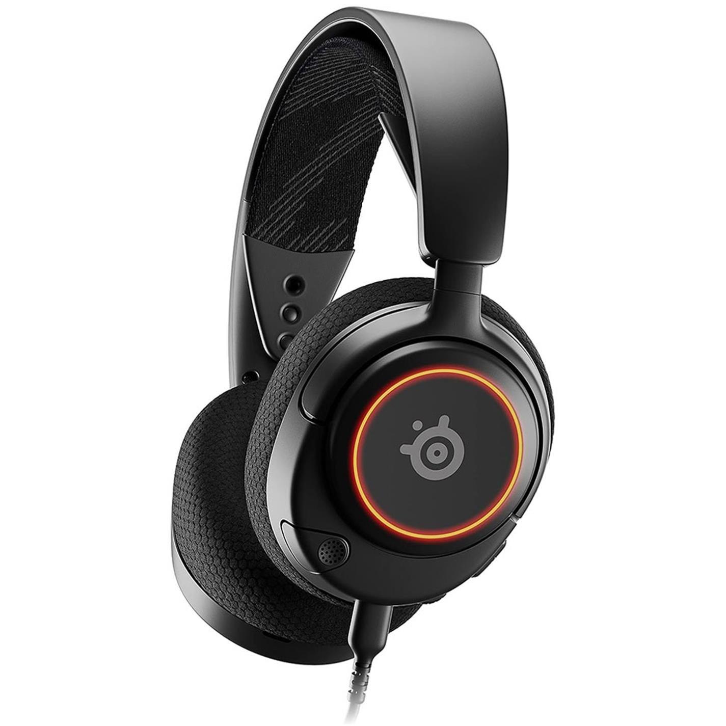 Black - SteelSeries - Arctis Nova 3 Headset - 1