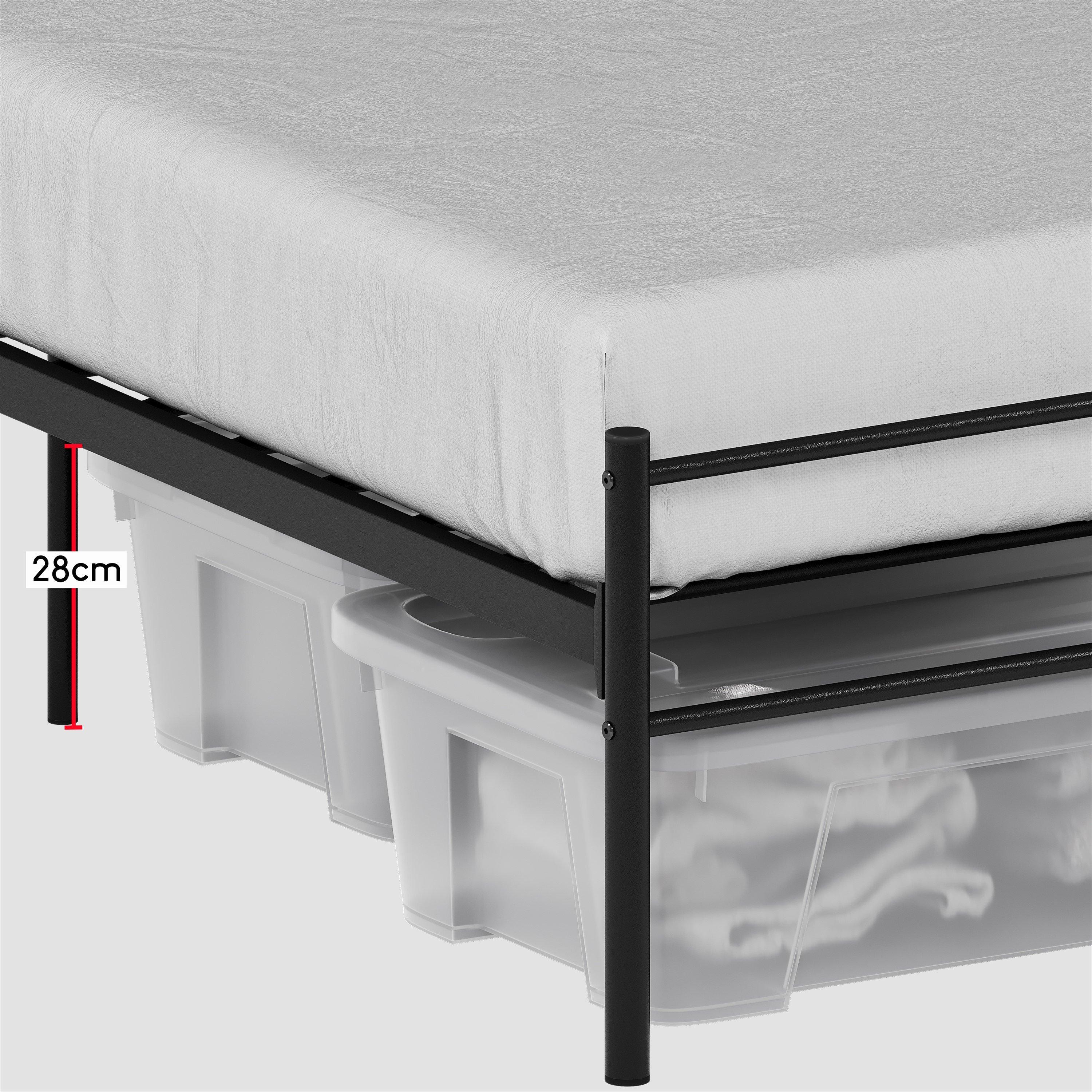 Black - Lassic - Vida Designs Dorset Bed 4ft6 Double - 4