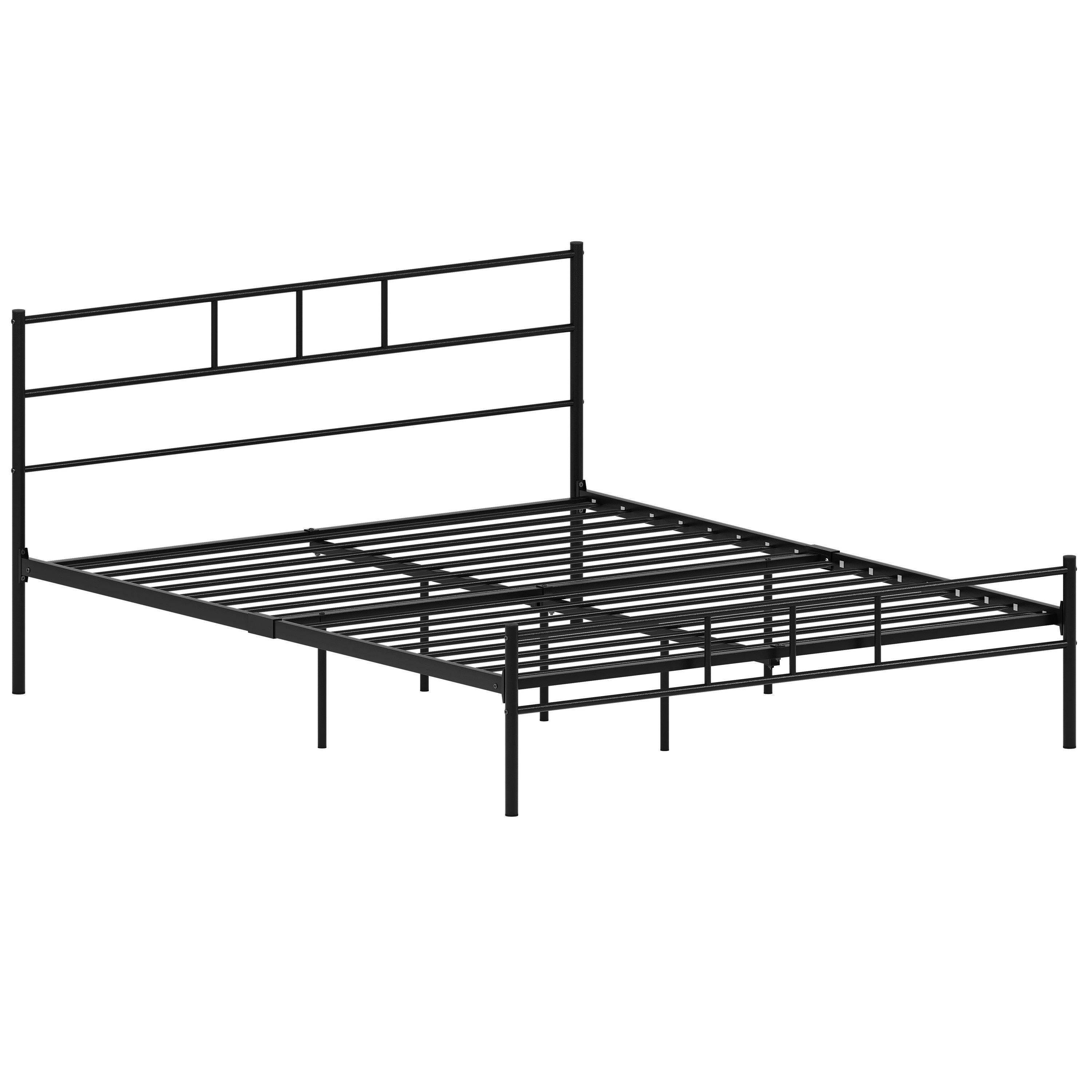 Black - Lassic - Vida Designs Dorset Bed 4ft6 Double - 8