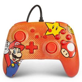 PowerA GAME Switch Enhanced Wired Controller – Mario Vintage