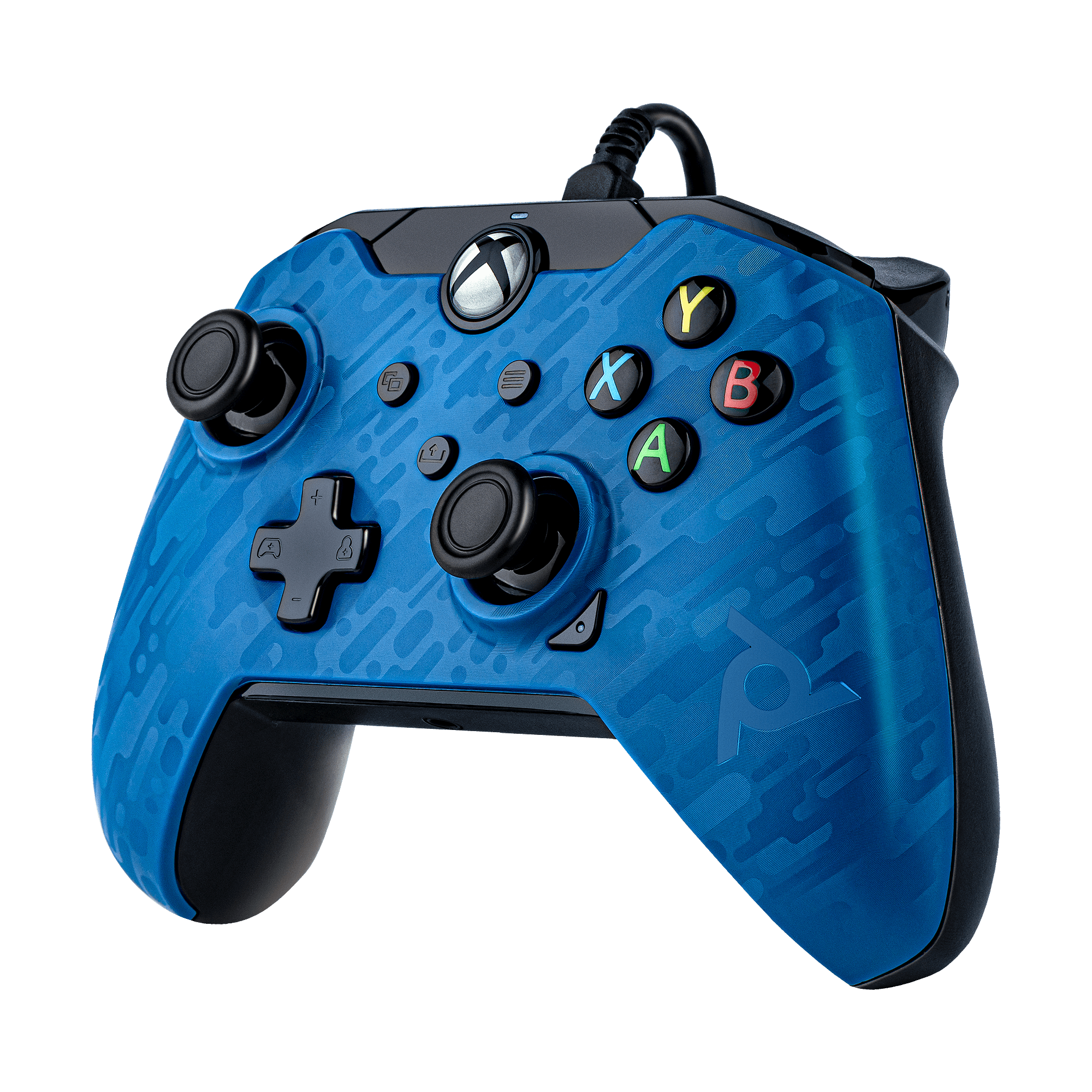Xbox - PDP - Xbox Wired Controller - Camo Blue - 7