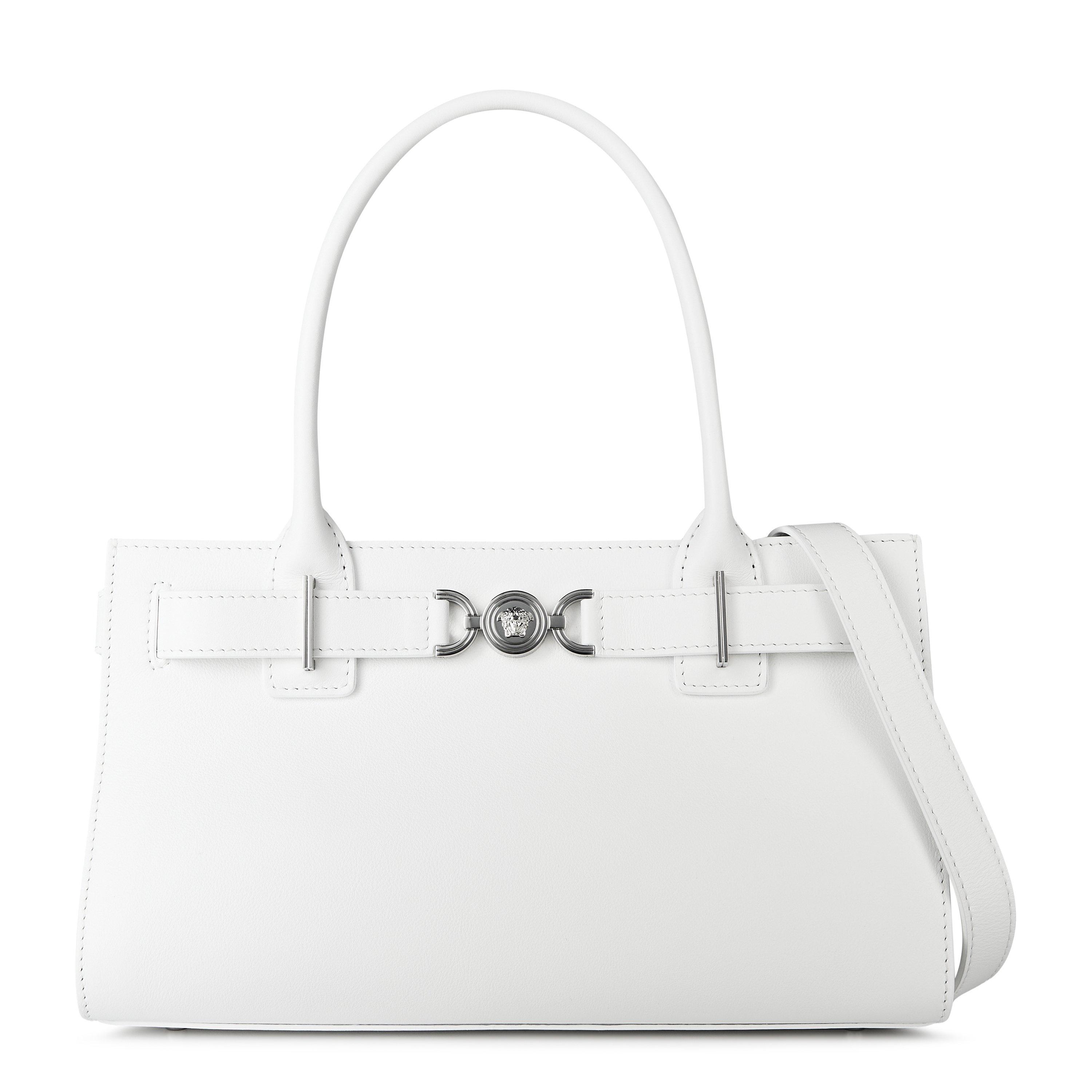 Optical White - Versace - Medium Medal Tote - 1