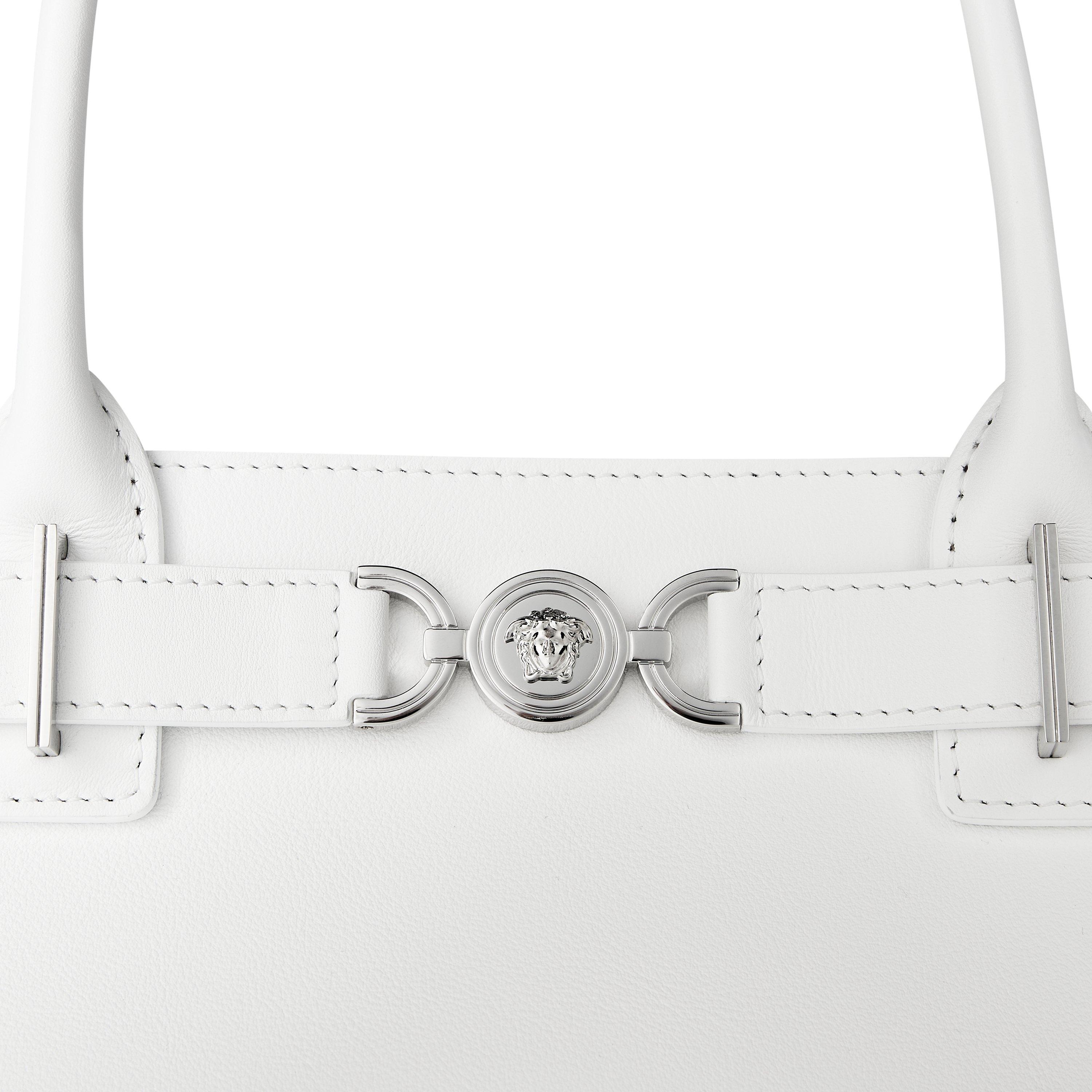 Optical White - Versace - Medium Medal Tote - 3