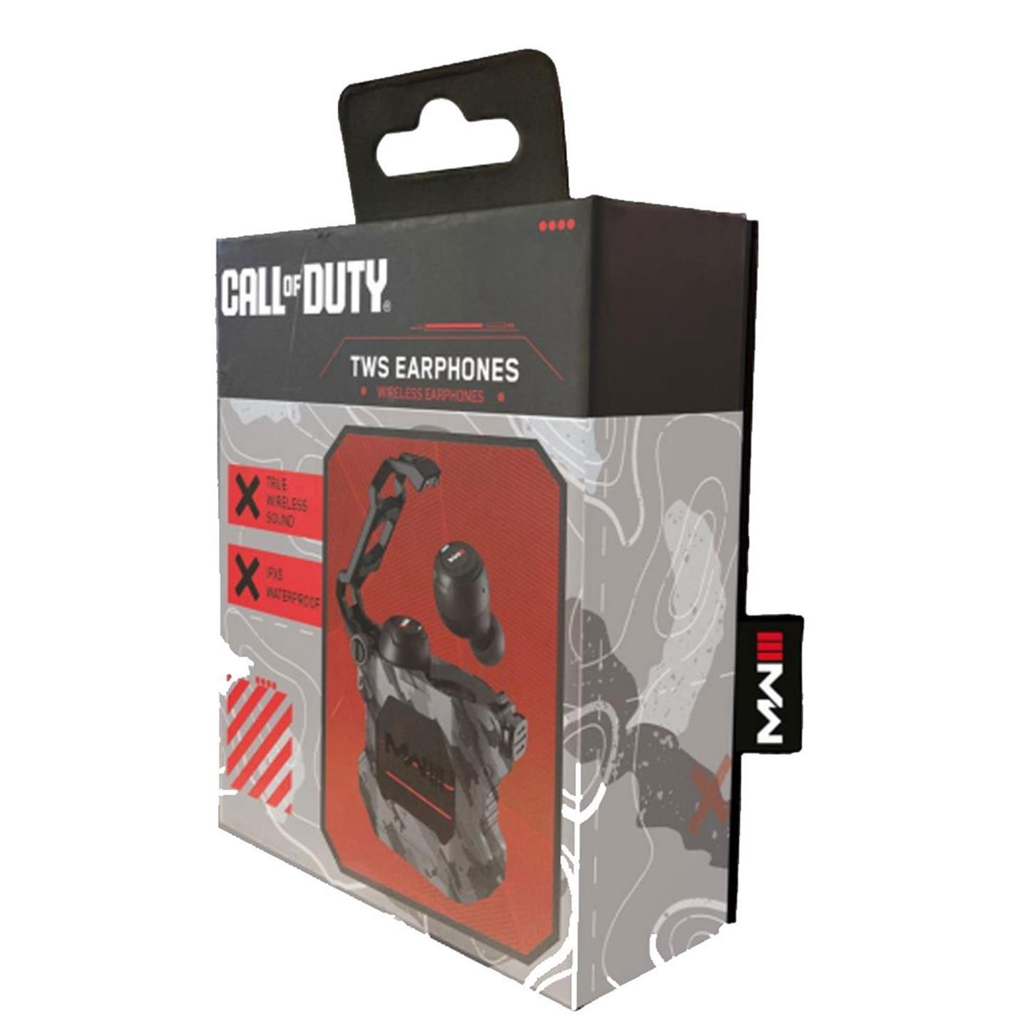 Crna - OTL Technologies - Call Of Duty MW3 True Wireless Earbuds Black Camo - 3