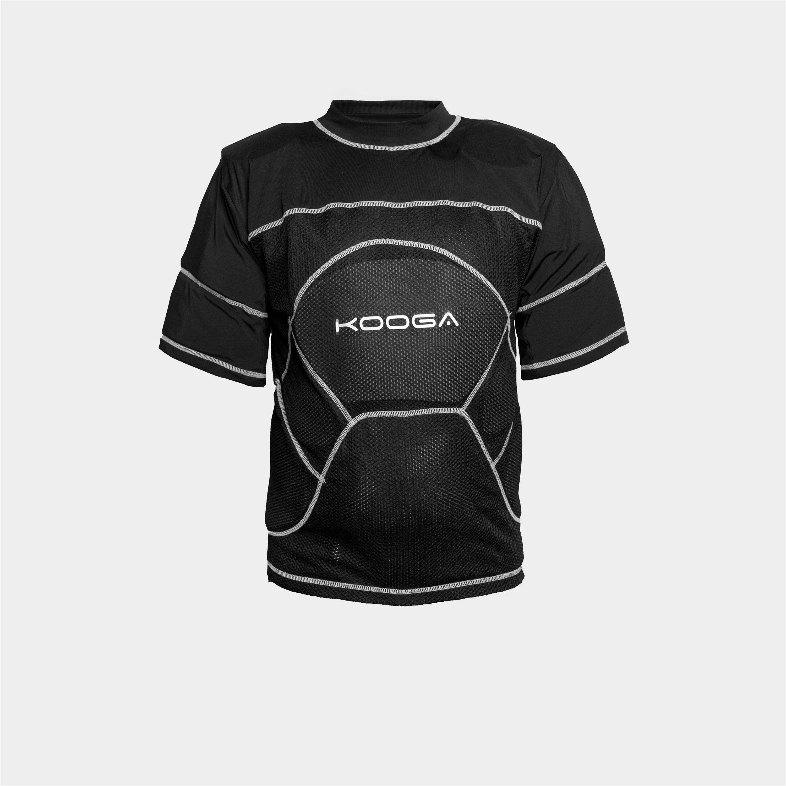 Black - KooGa - KooGa Rugby Shoulder Vest Senior - 1