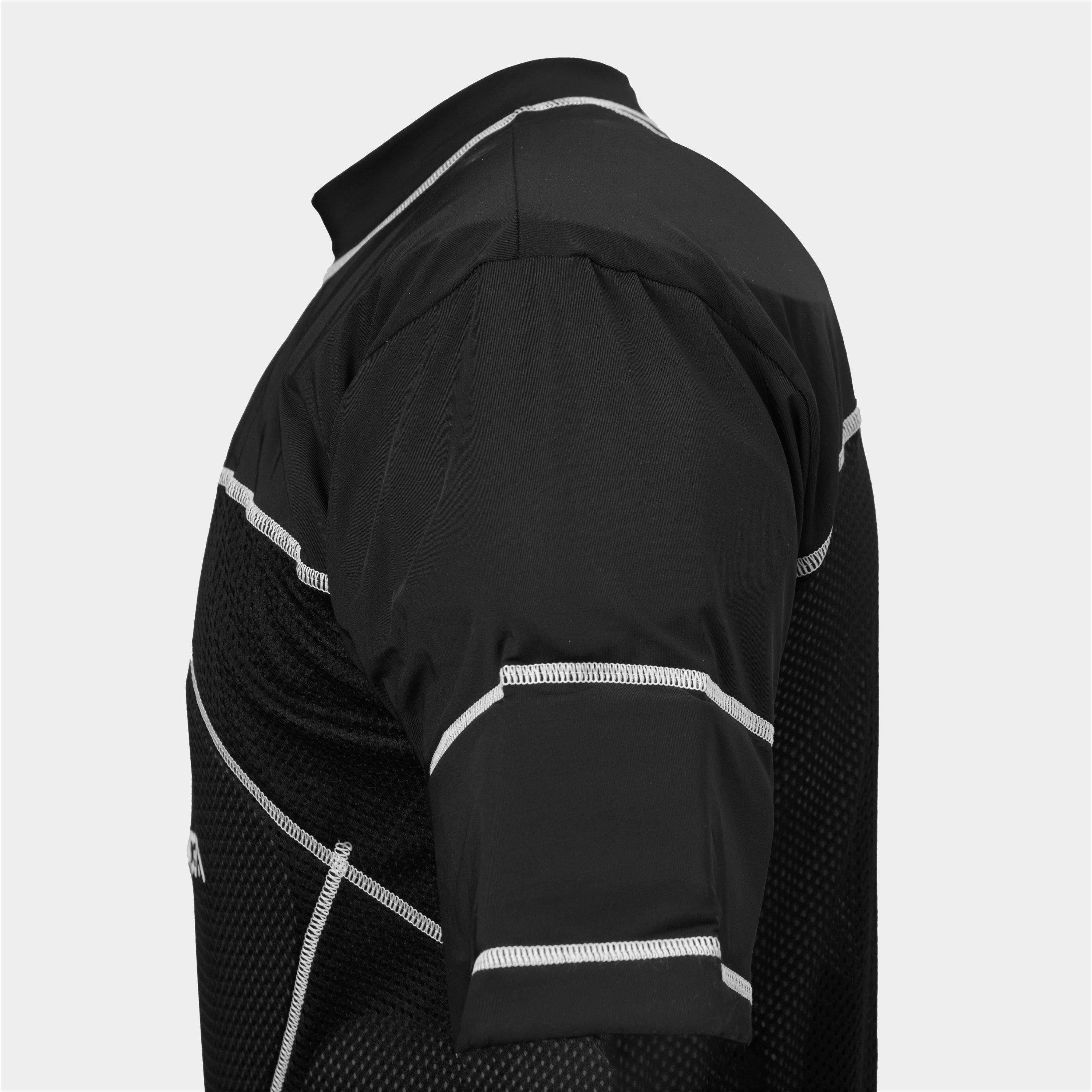 Black - KooGa - KooGa Rugby Shoulder Vest Senior - 4