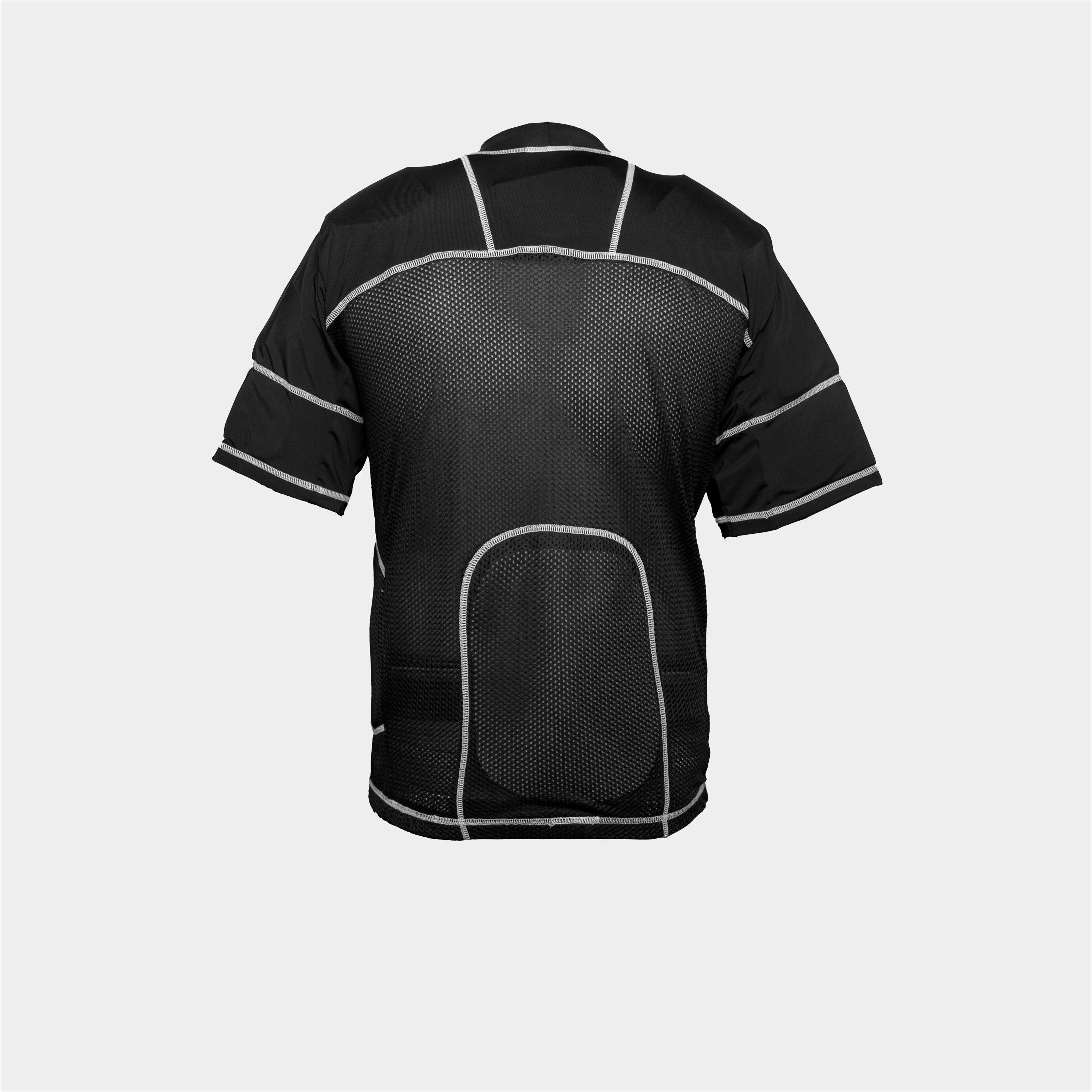 Black - KooGa - KooGa Rugby Shoulder Vest Senior - 5