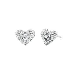 Michael Kors 14k Gold Plated Heart Stud Earrings