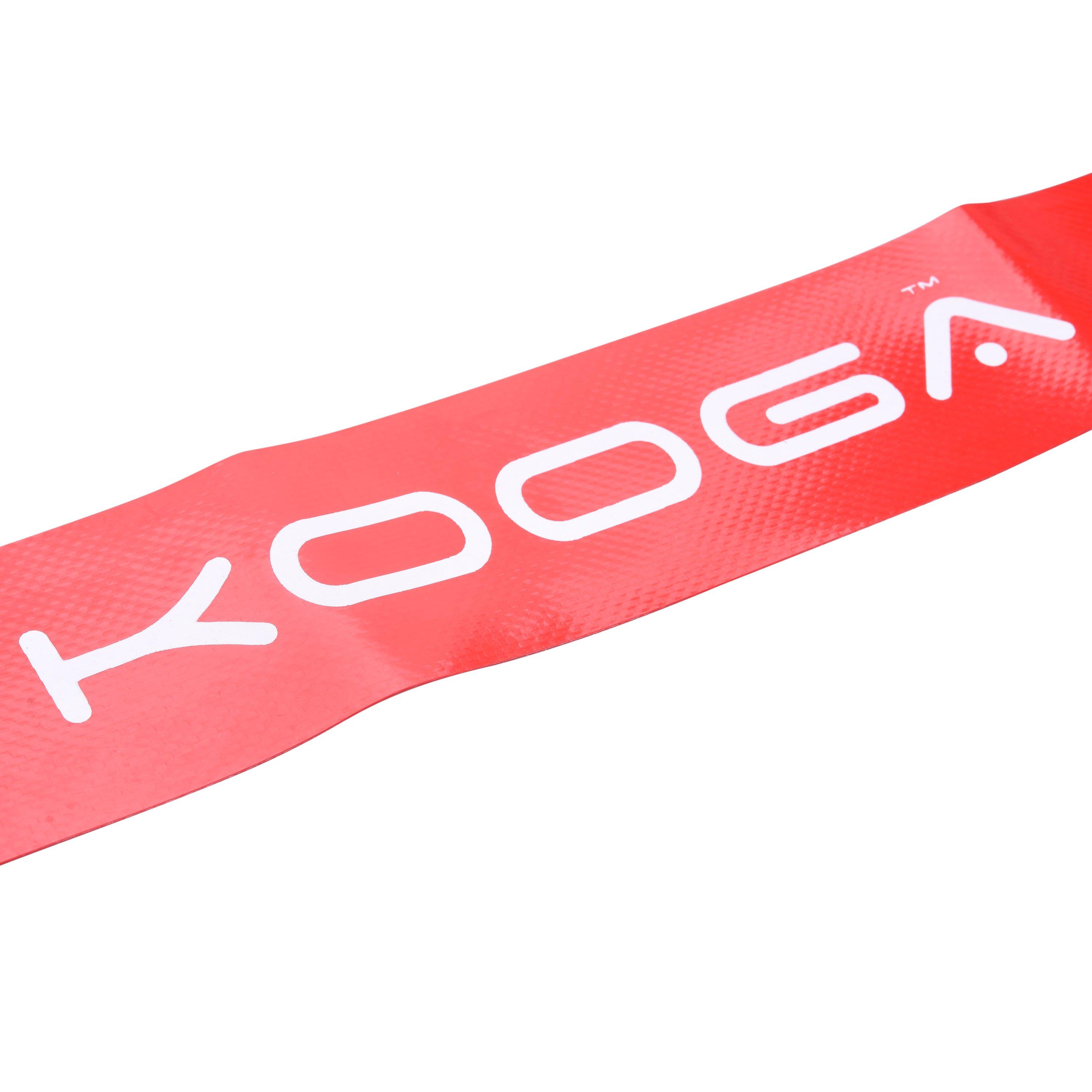 Black/Red - KooGa - Tag Rugby Belt - 3
