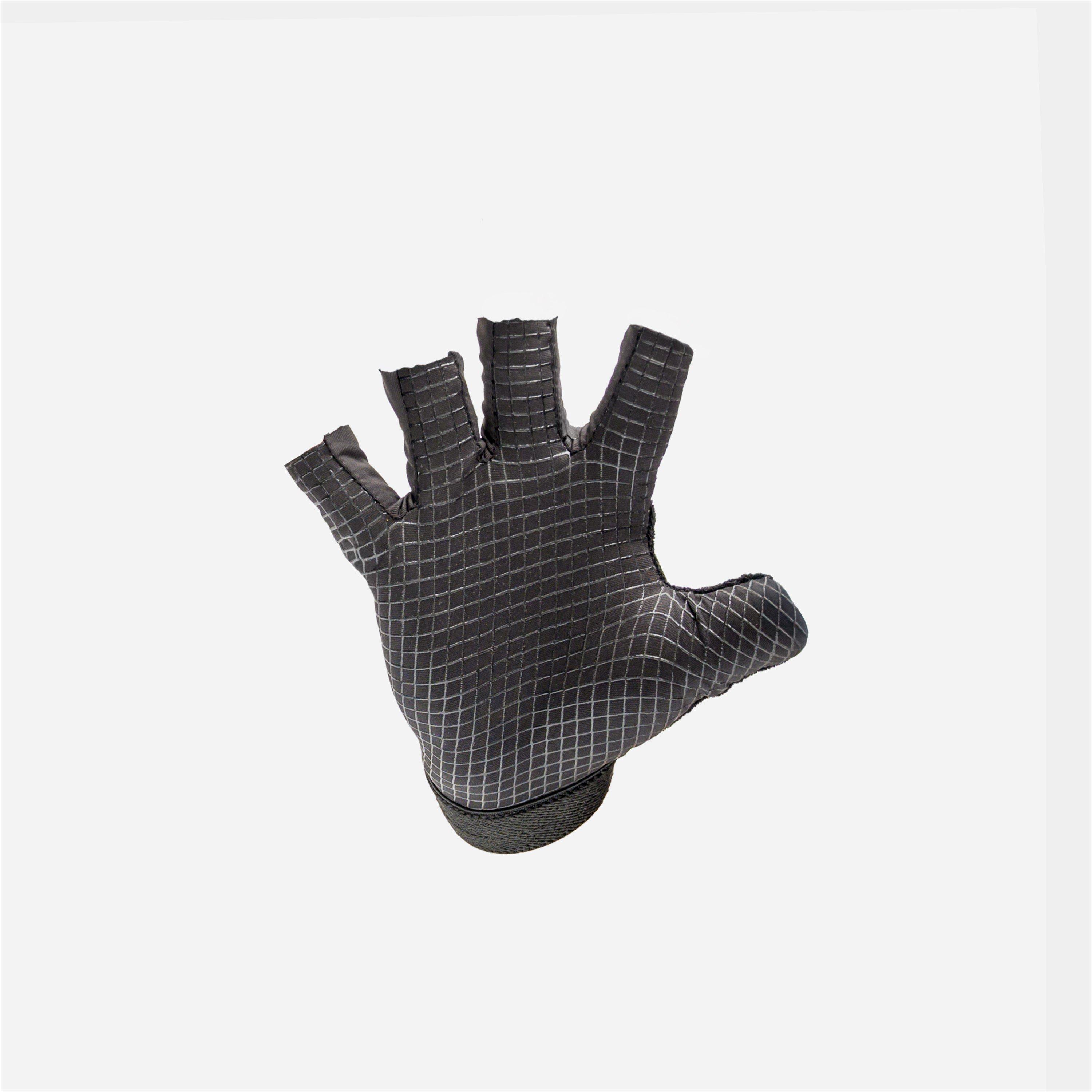 Black - KooGa - Rugby Gloves Mens - 3