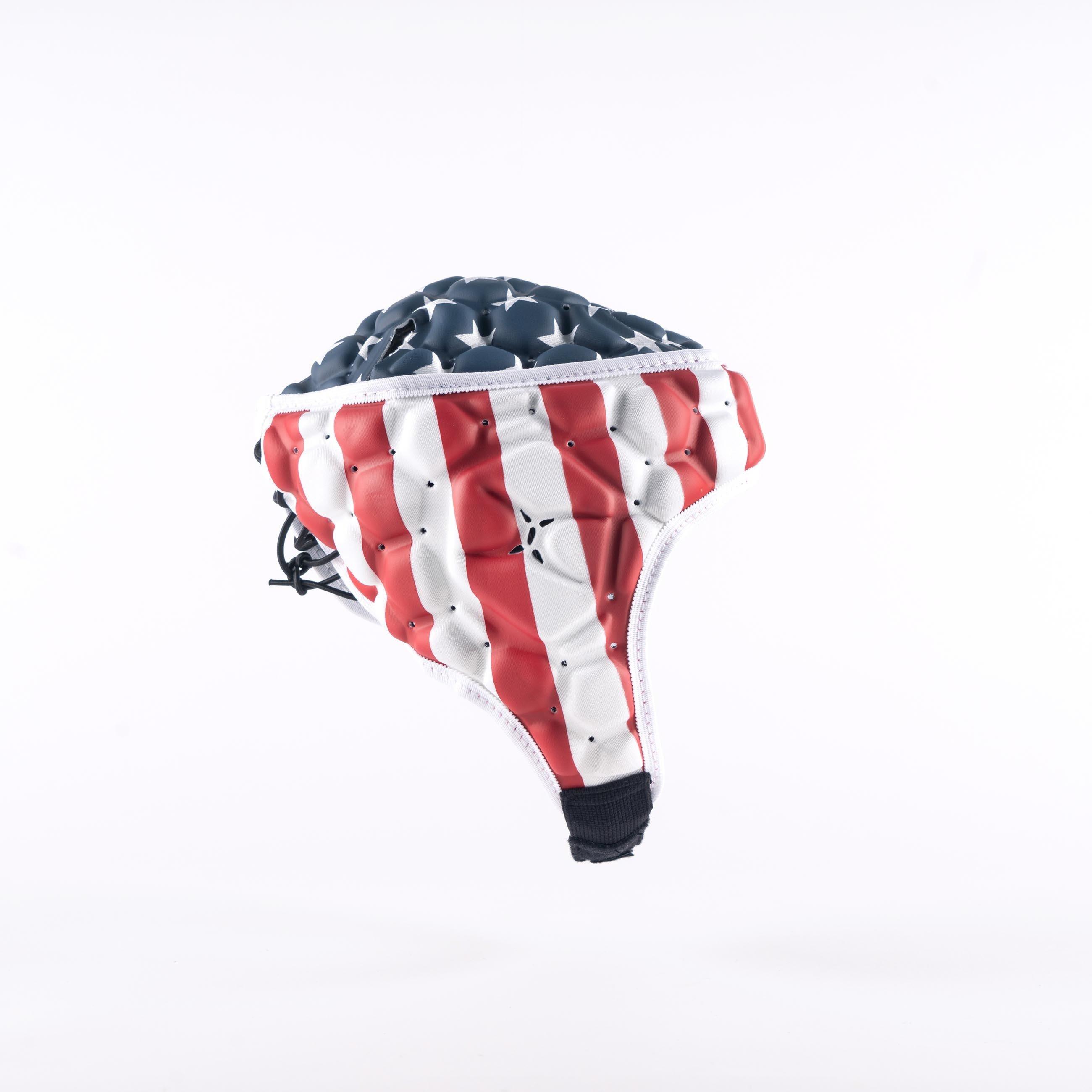 Crveno/Bijelo/Plavo - Gilbert - Kids Protective Rugby Head Guards - 2