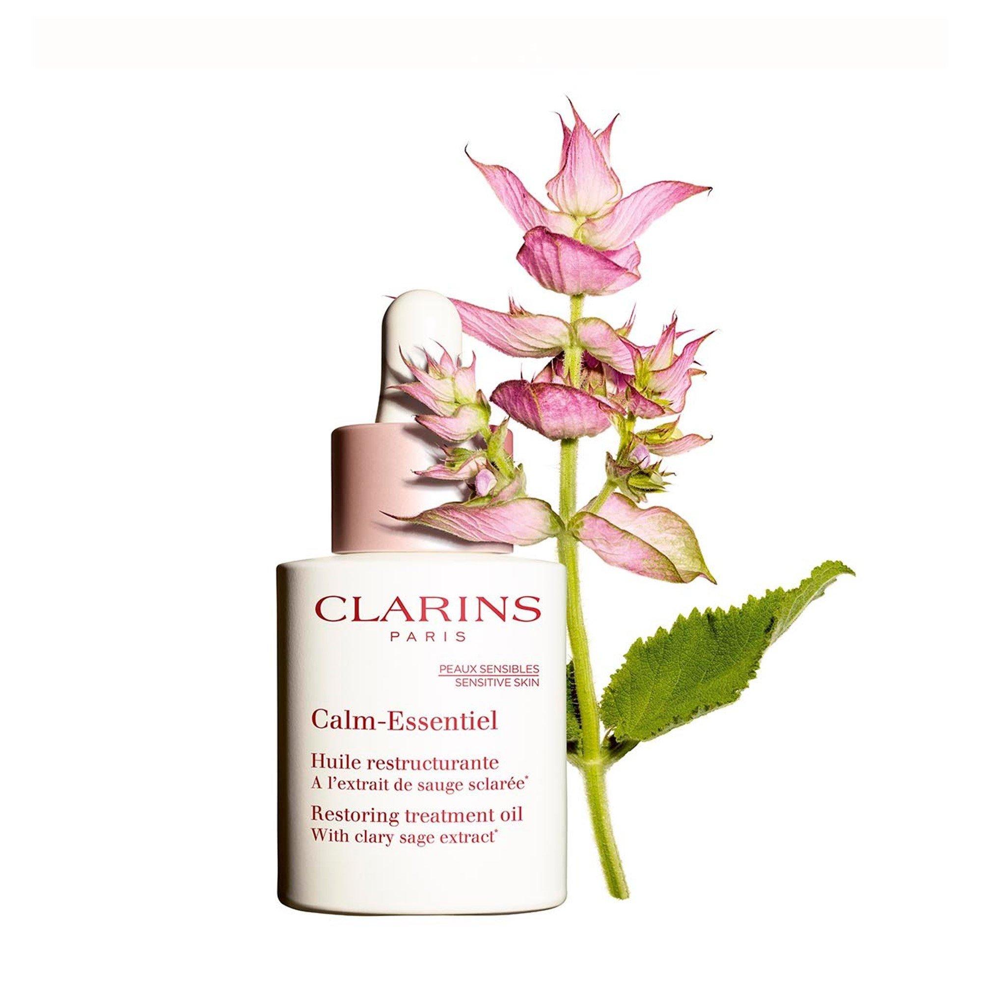 Clarins Calm-Essentiel Redness Corrective Gel - Treatment Oil - Size 30ml