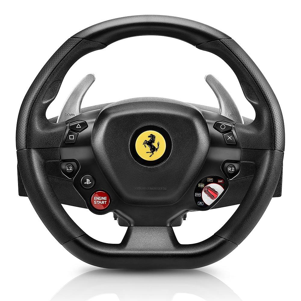 Schwarz - Thrustmaster - T80 Ferrari 488 GTB Edition Wheel - 2