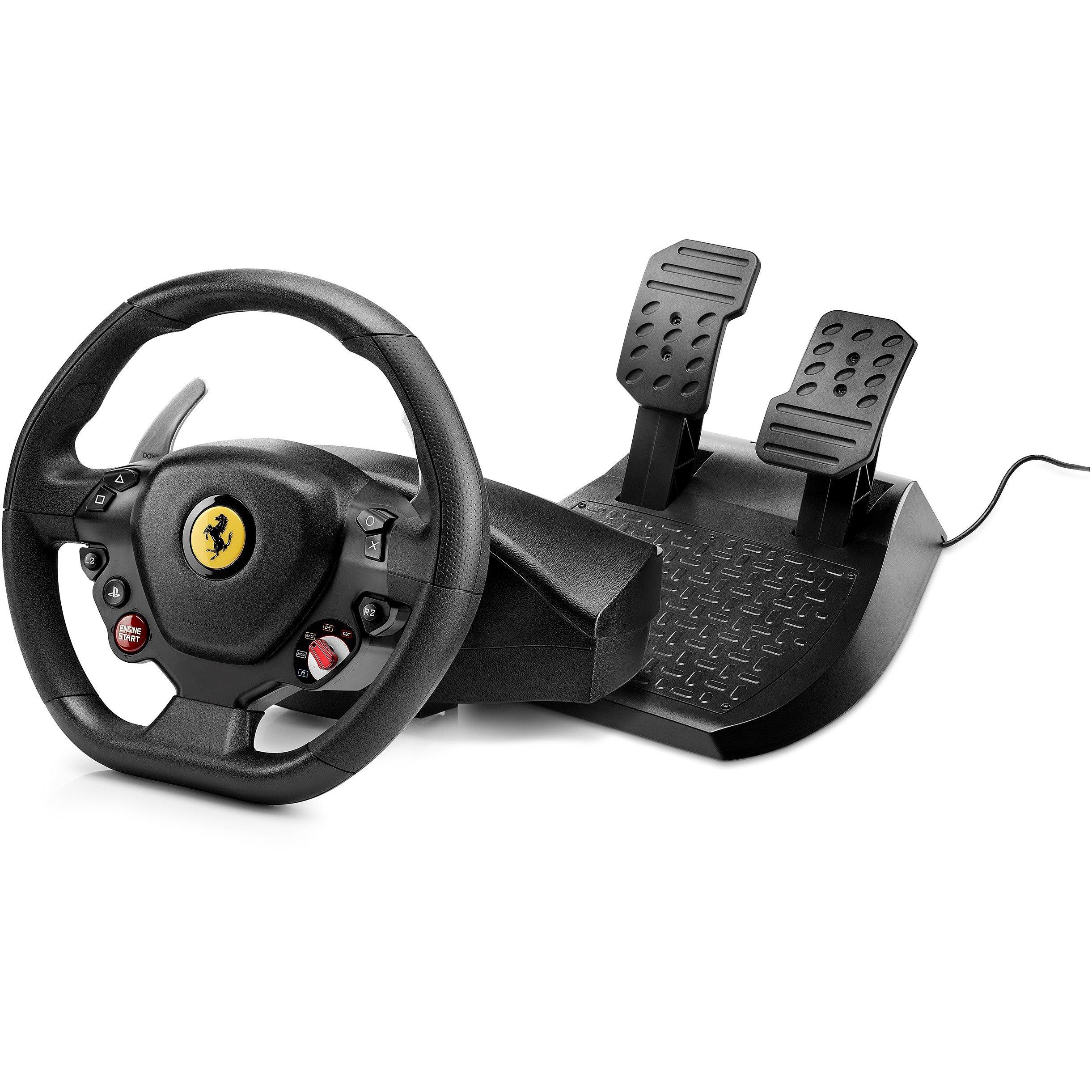 Schwarz - Thrustmaster - T80 Ferrari 488 GTB Edition Wheel - 5