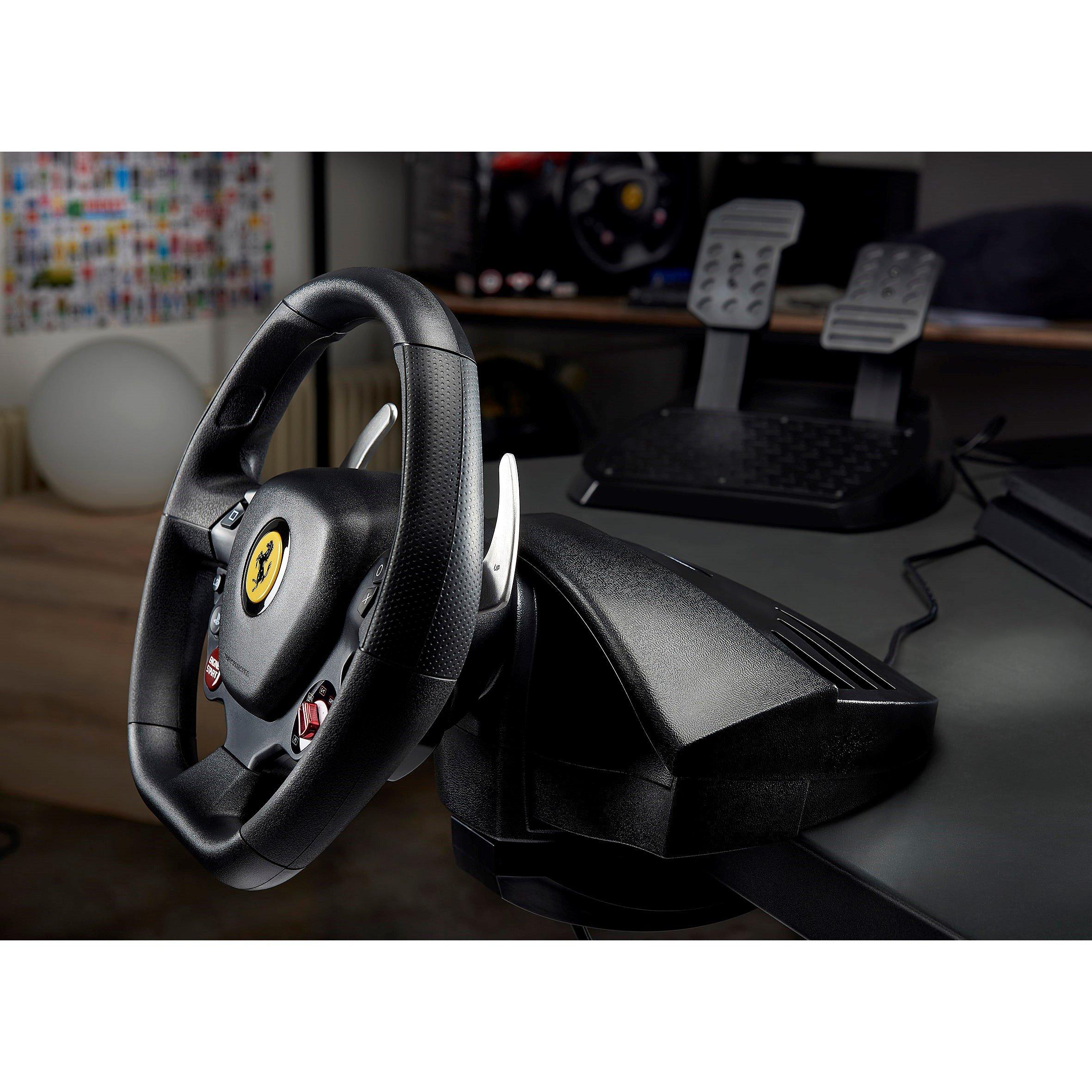 Schwarz - Thrustmaster - T80 Ferrari 488 GTB Edition Wheel - 8